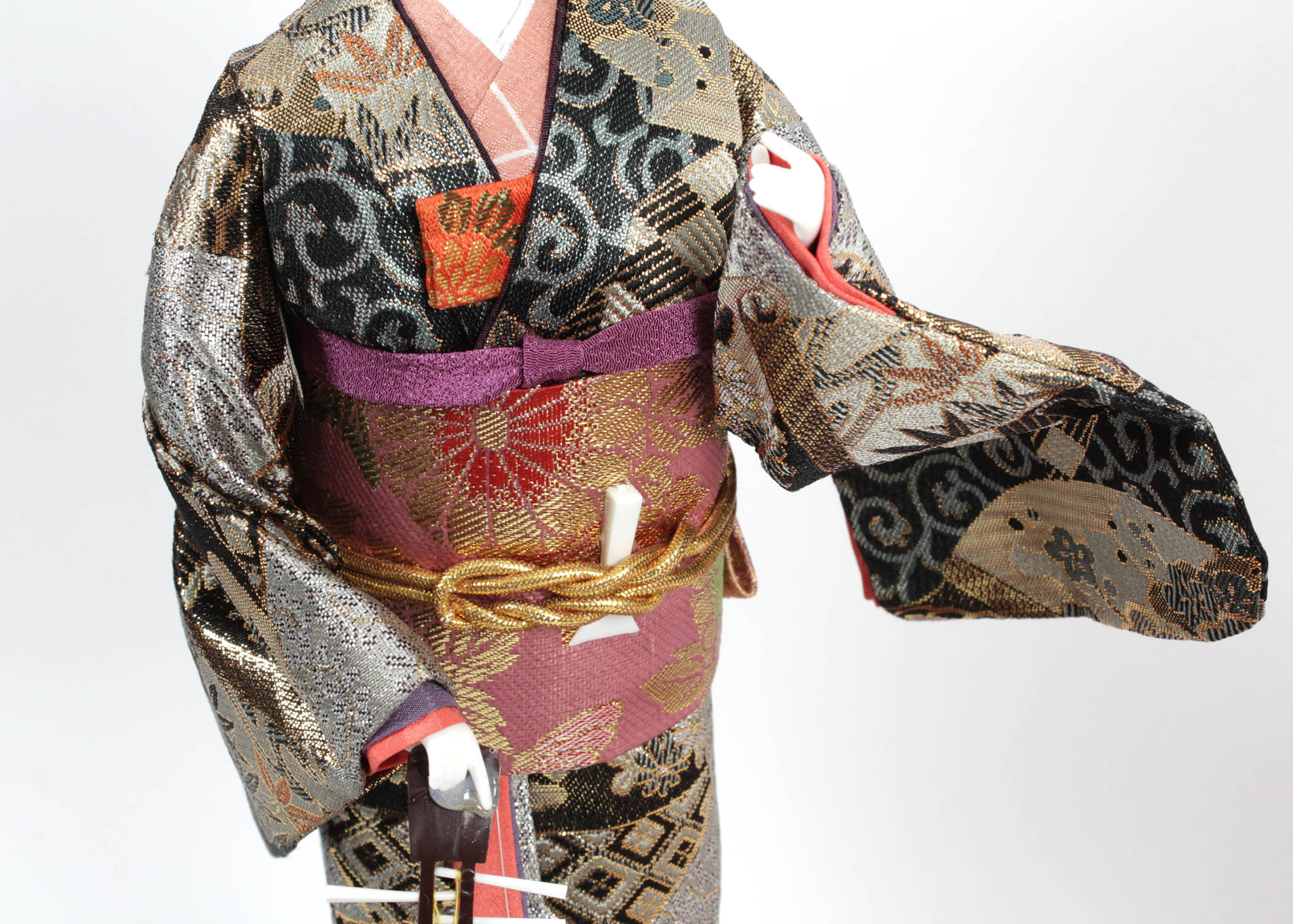 Three Vintage Kyugetsu Dolls