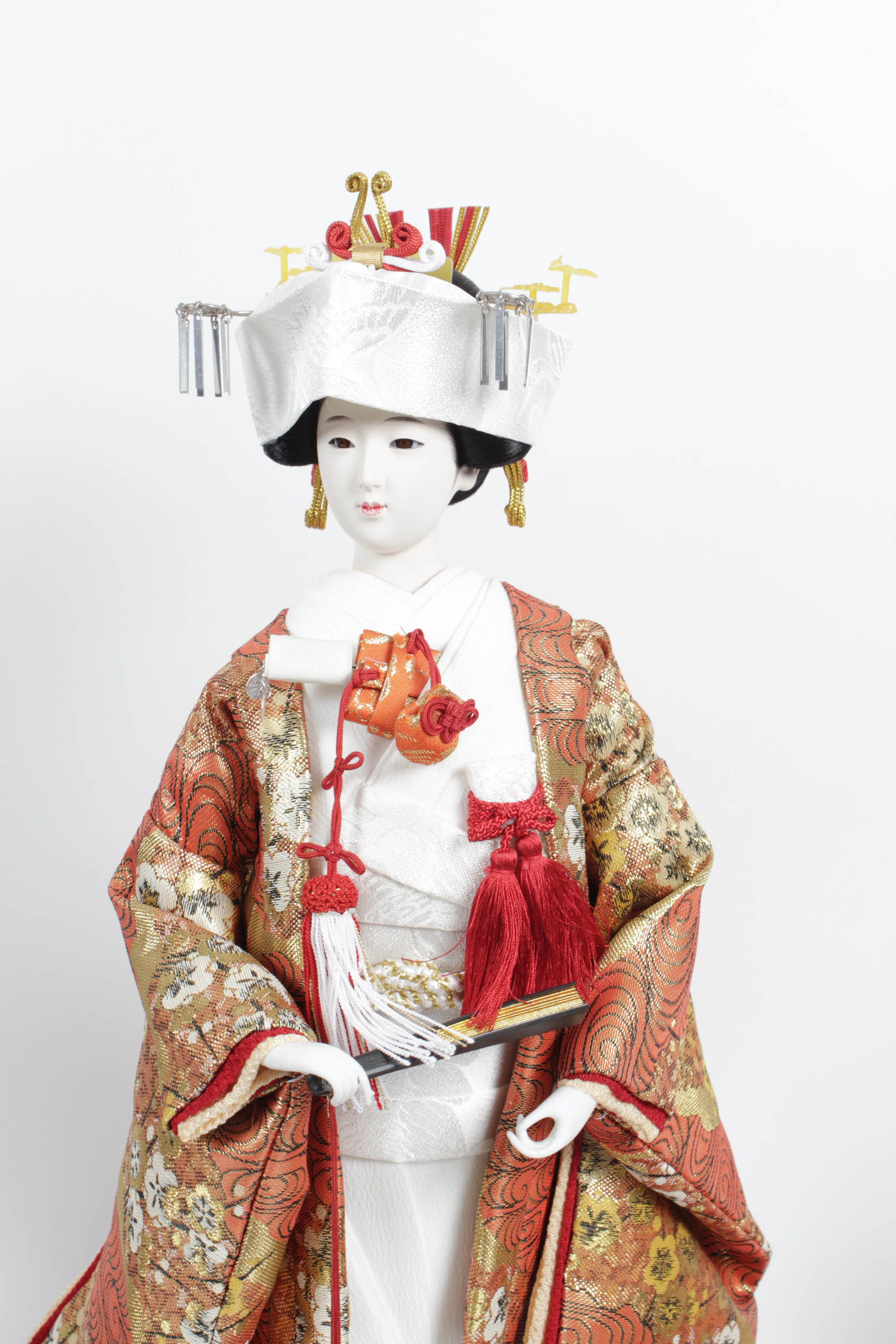 Three Vintage Kyugetsu Dolls