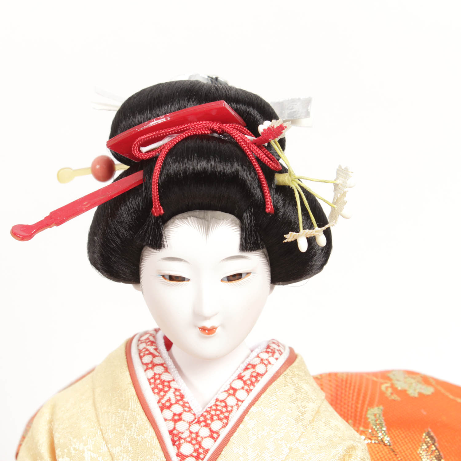 Three Vintage Kyugetsu Dolls