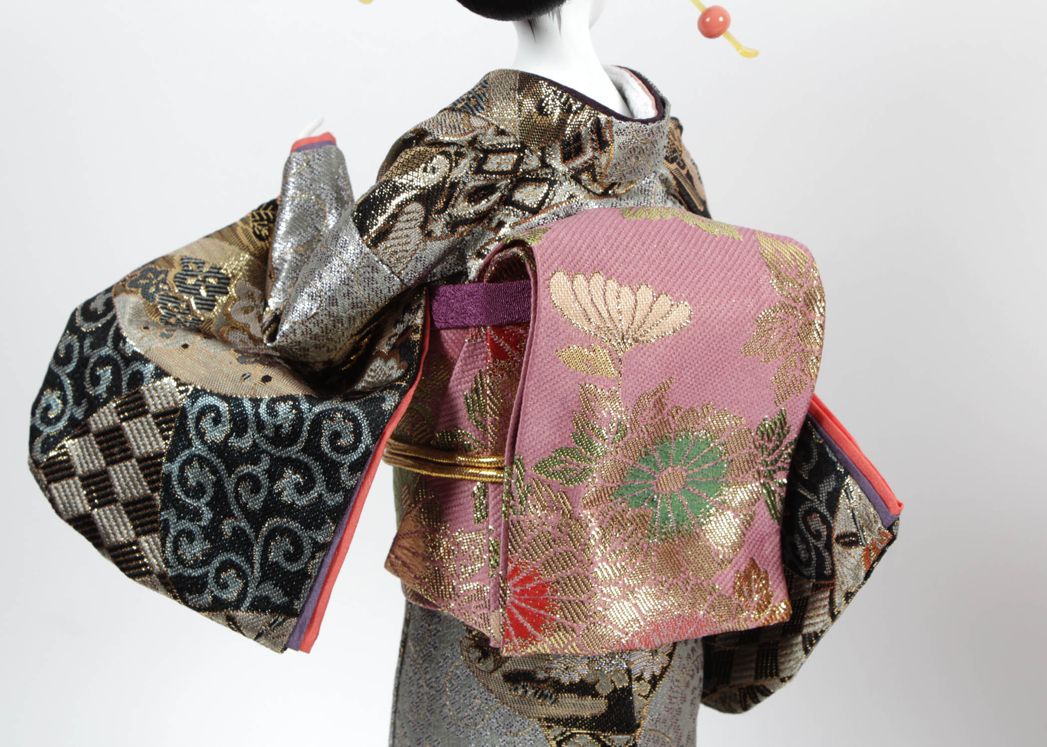 Three Vintage Kyugetsu Dolls