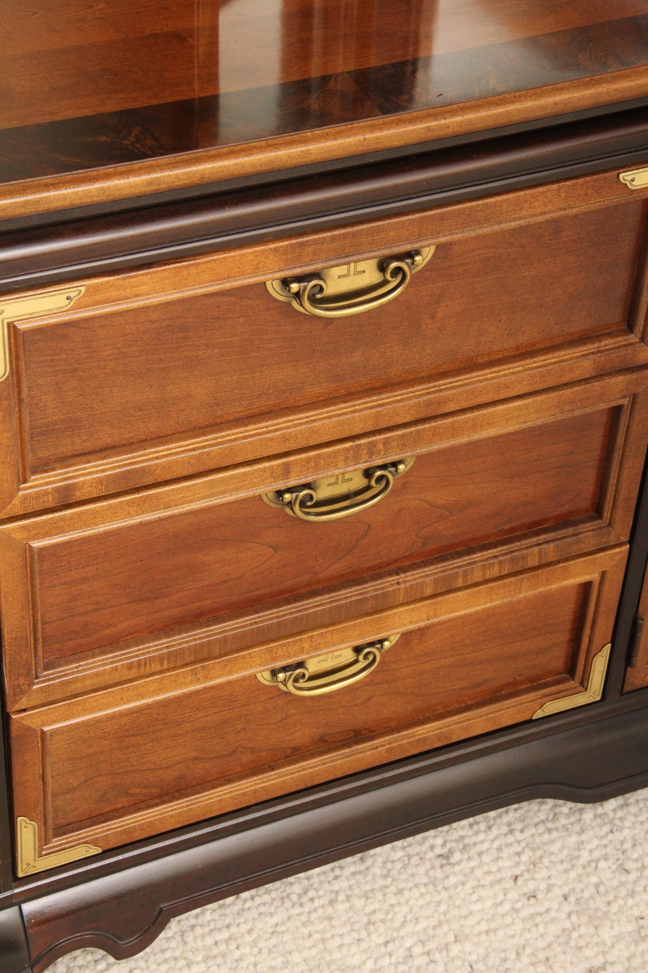 Broyhill "Premier Ming Dynasty" Dresser with Mirror