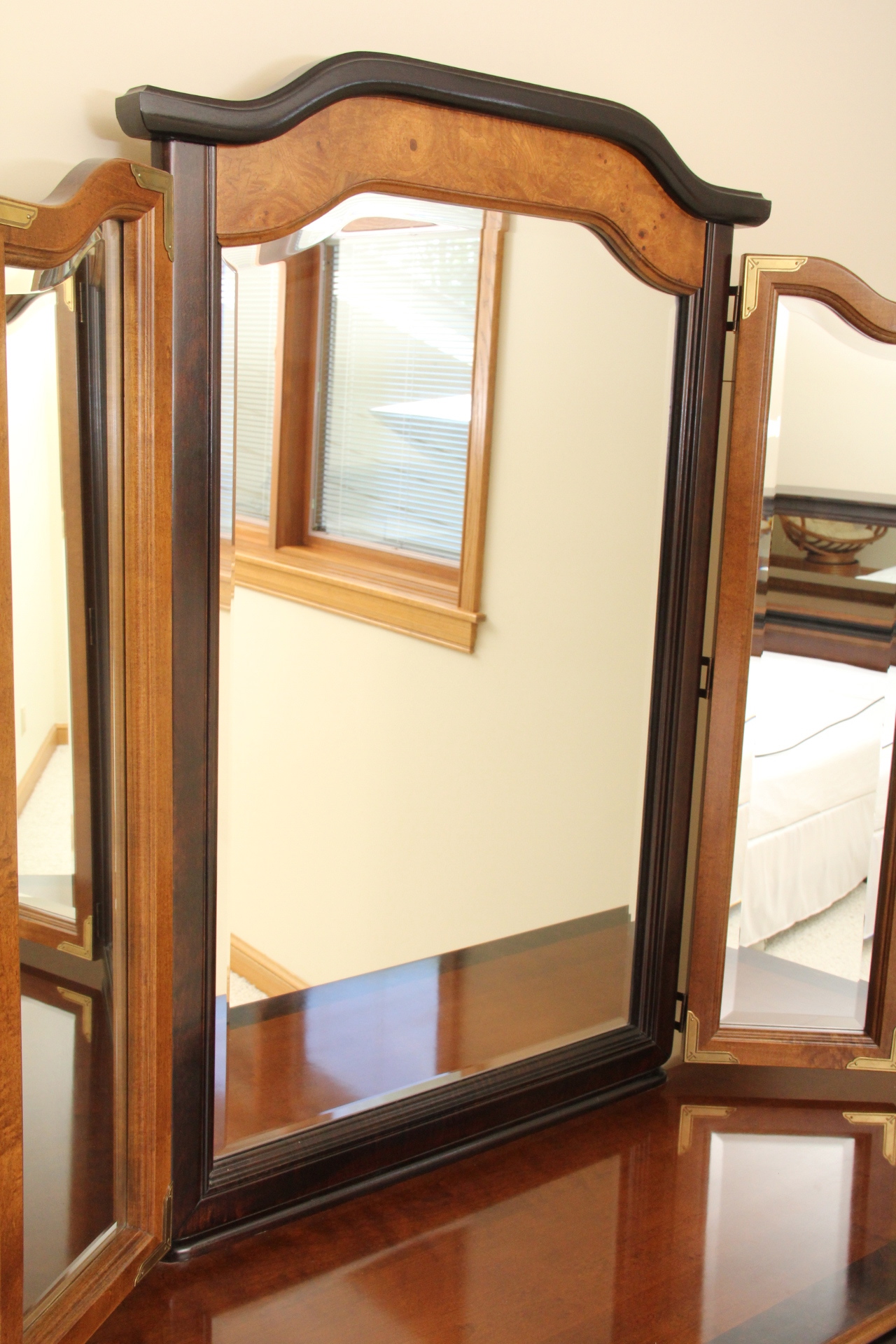 Broyhill "Premier Ming Dynasty" Dresser with Mirror