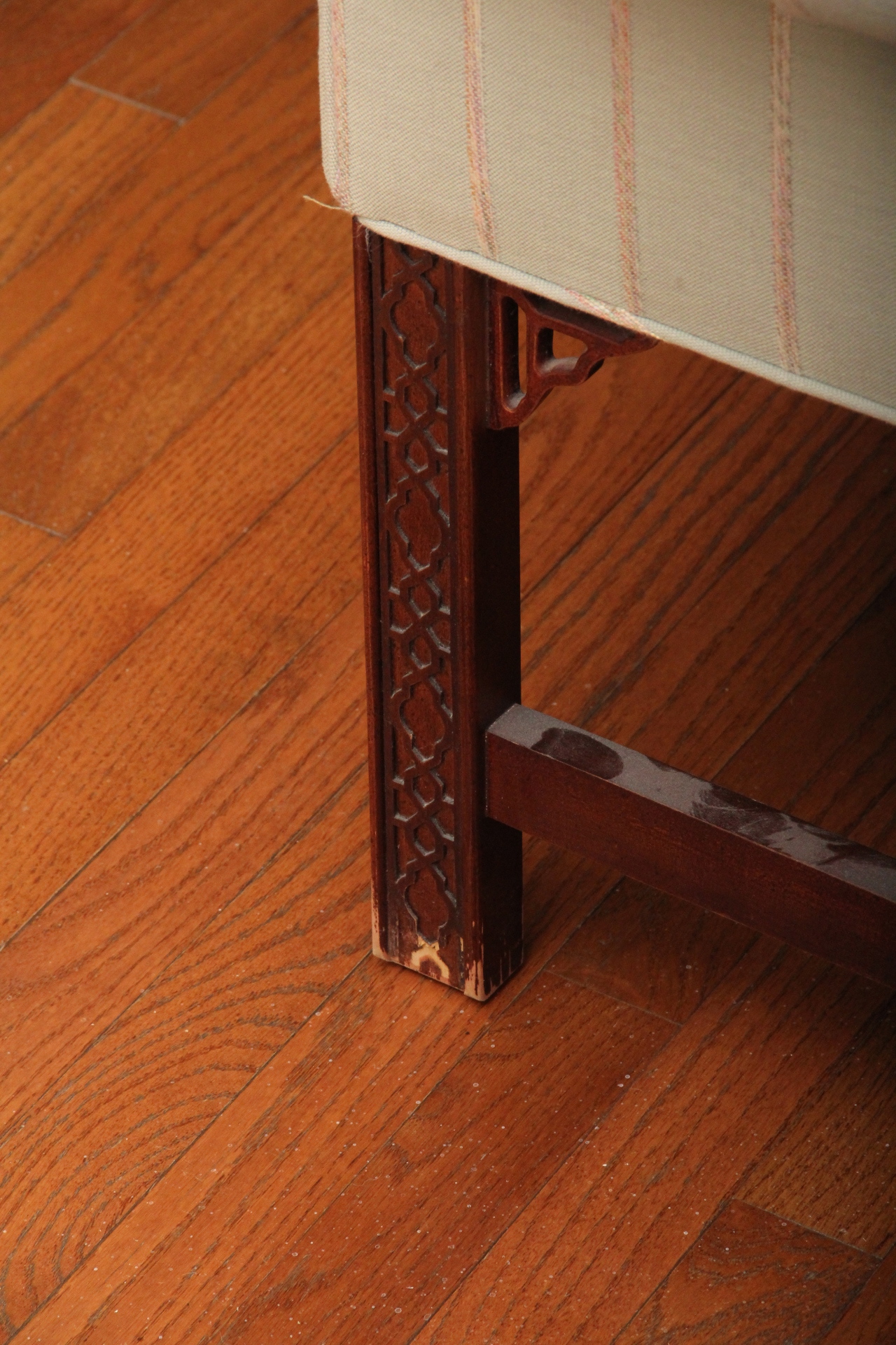 Thomasville Upholstered Asian Influenced Bench