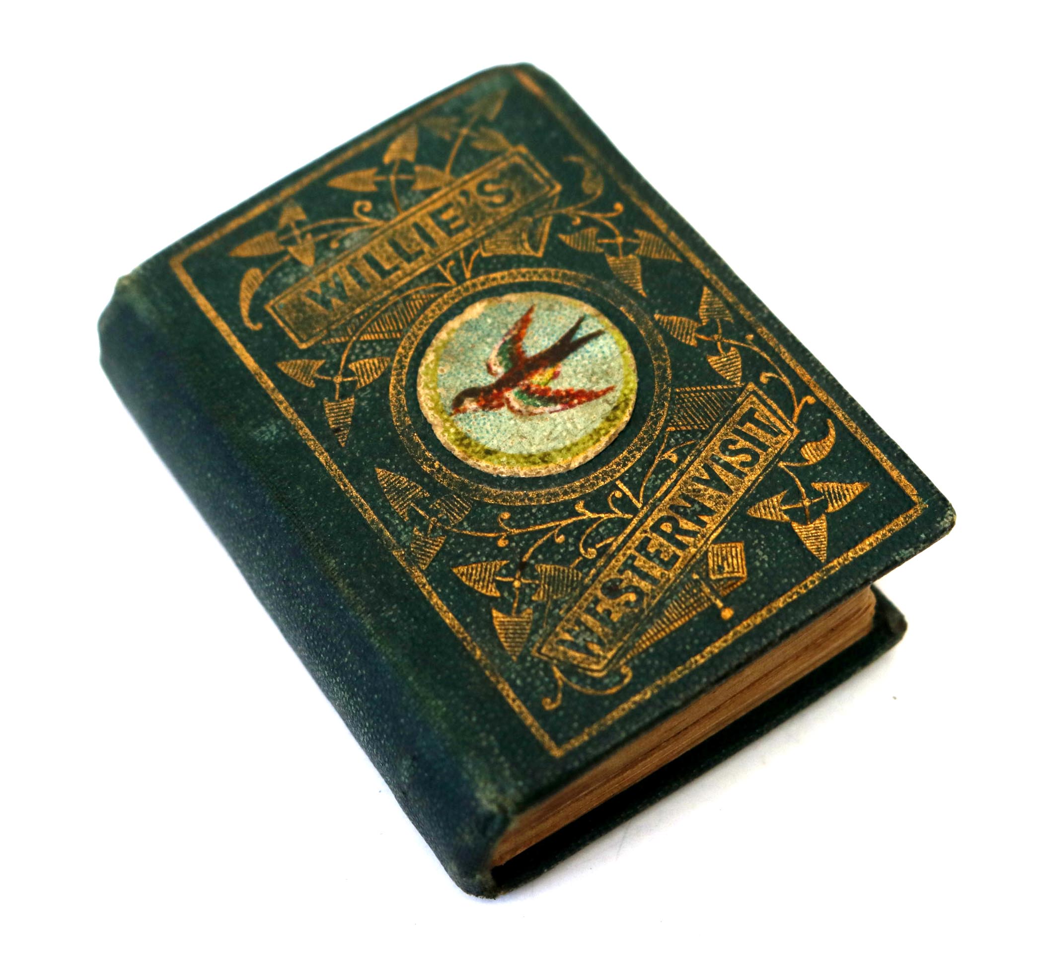 Four Antique Miniature Books