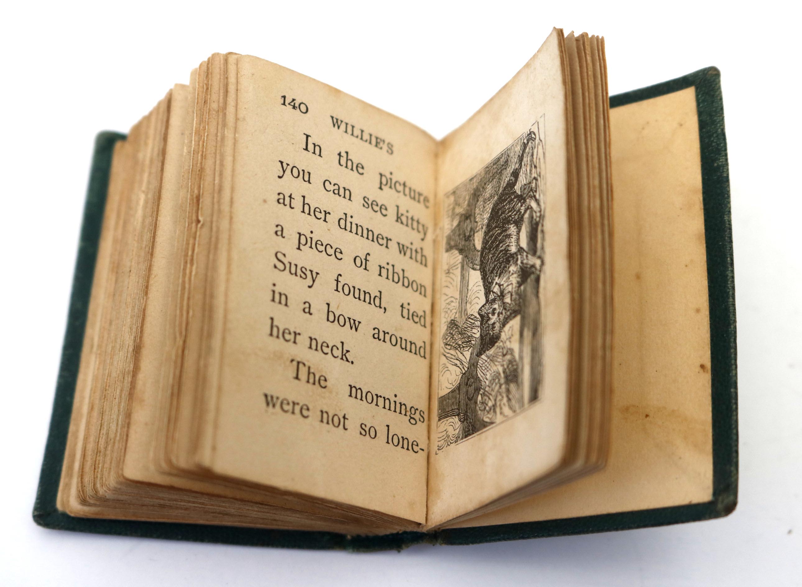 Four Antique Miniature Books