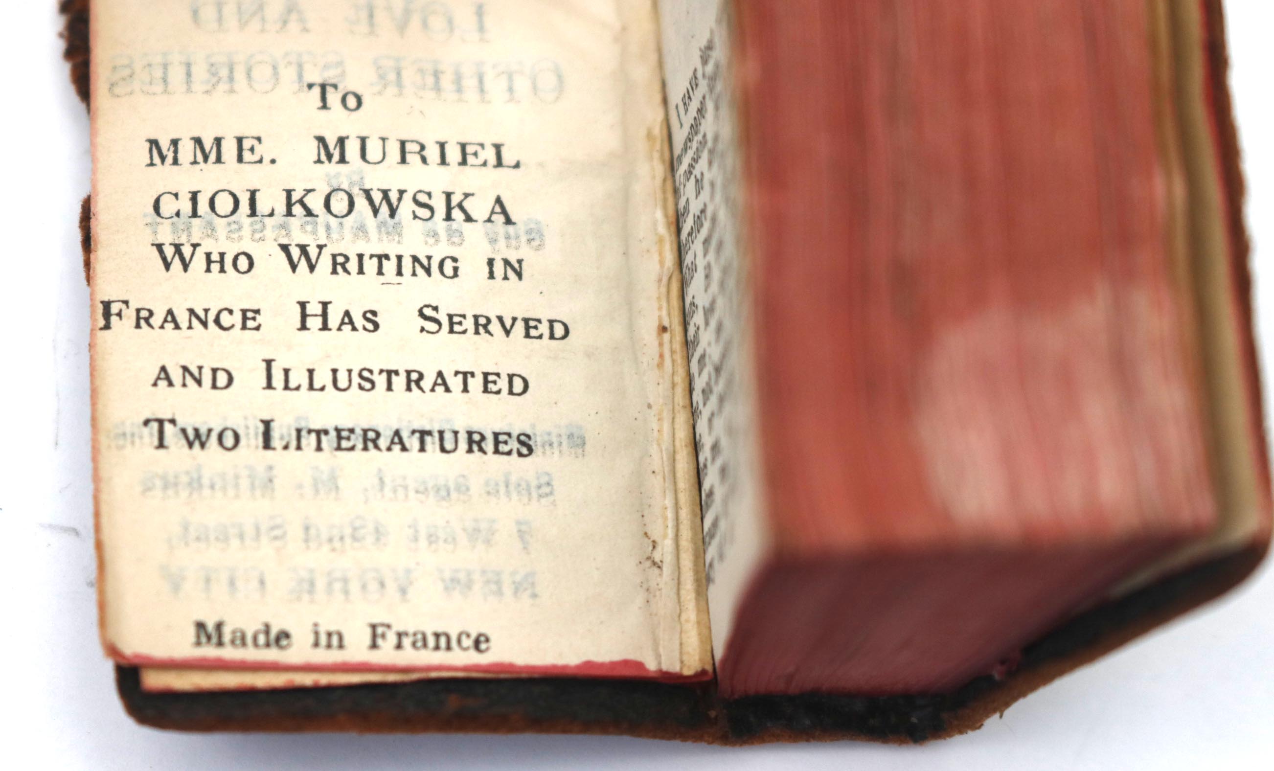 Four Antique Miniature Books