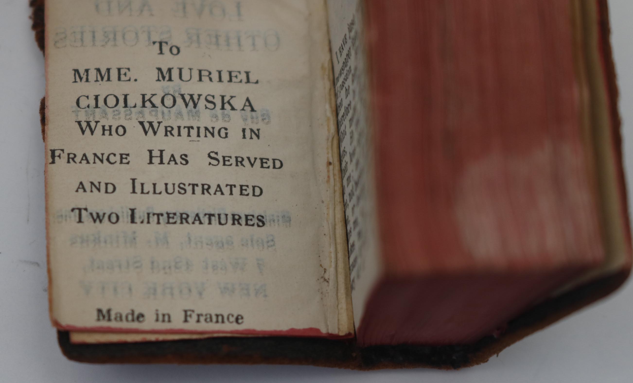 Four Antique Miniature Books