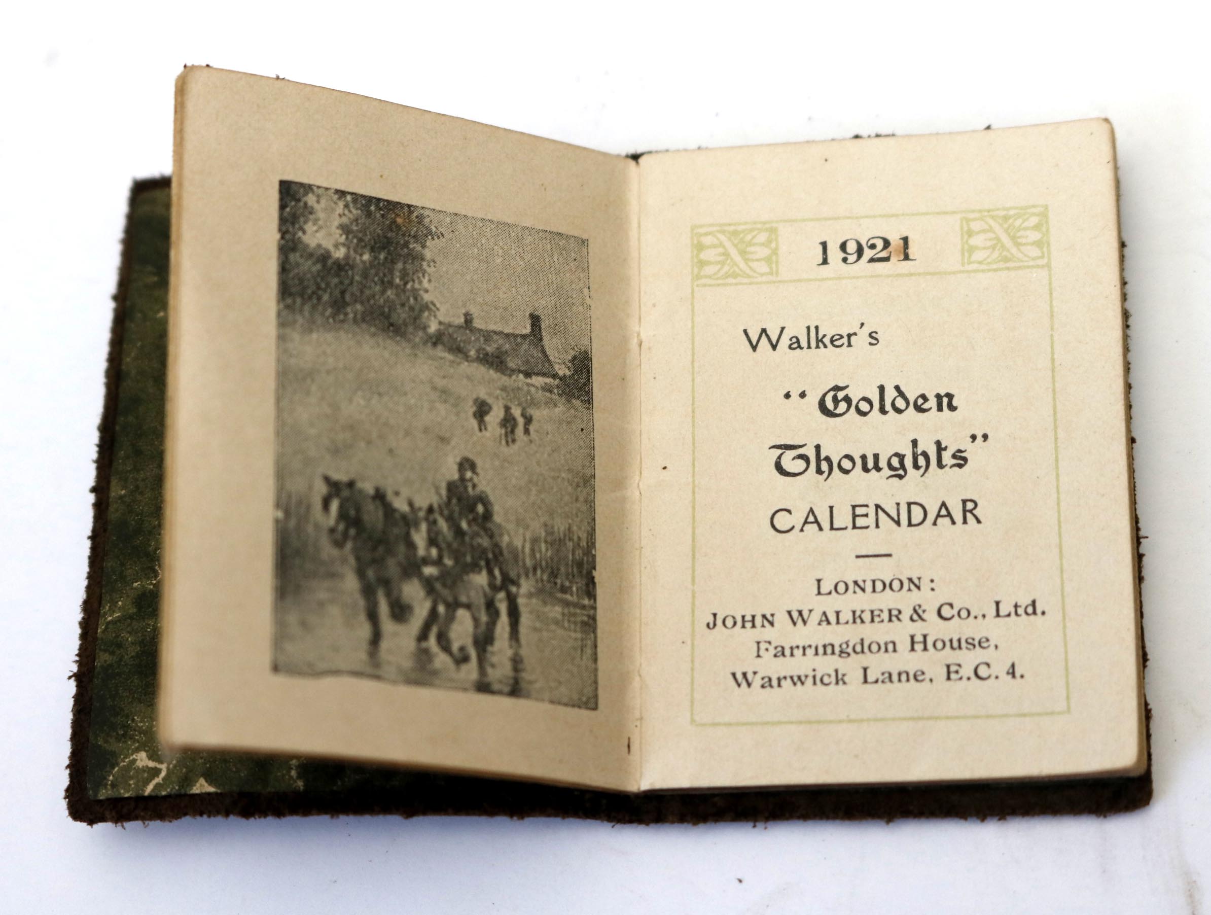 Four Antique Miniature Books