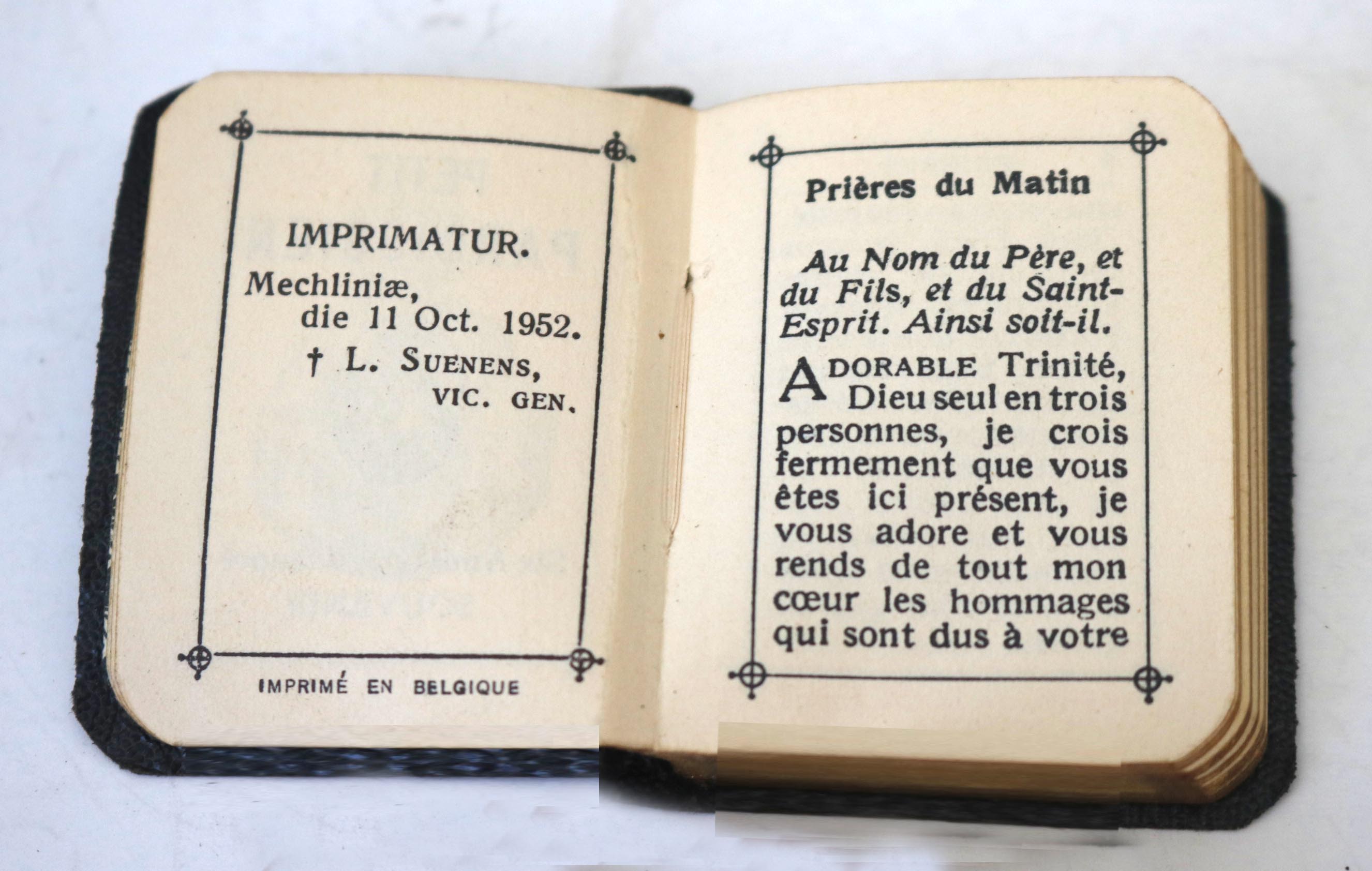 Four Antique Miniature Books