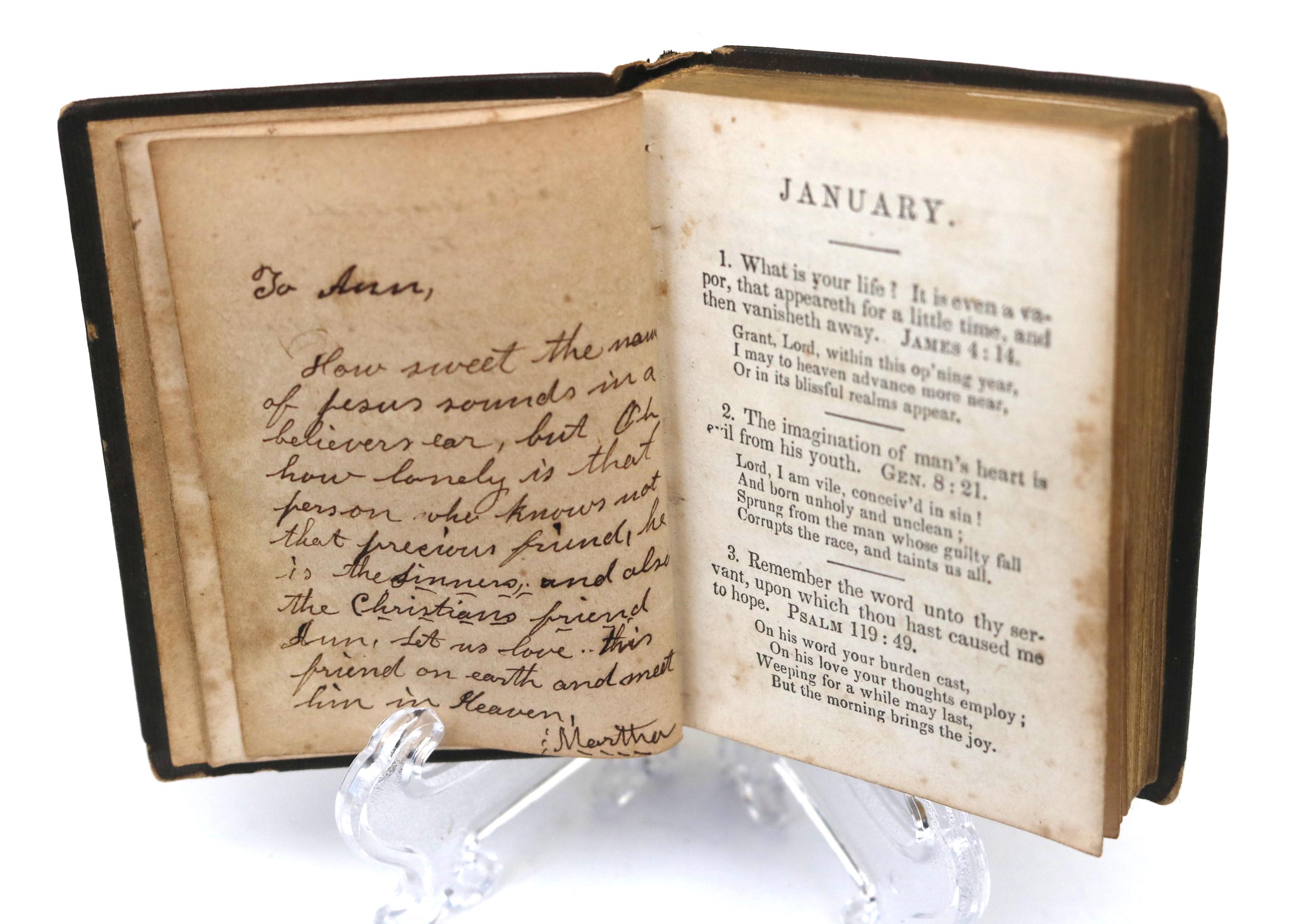 Collection of Antique Miniature Books