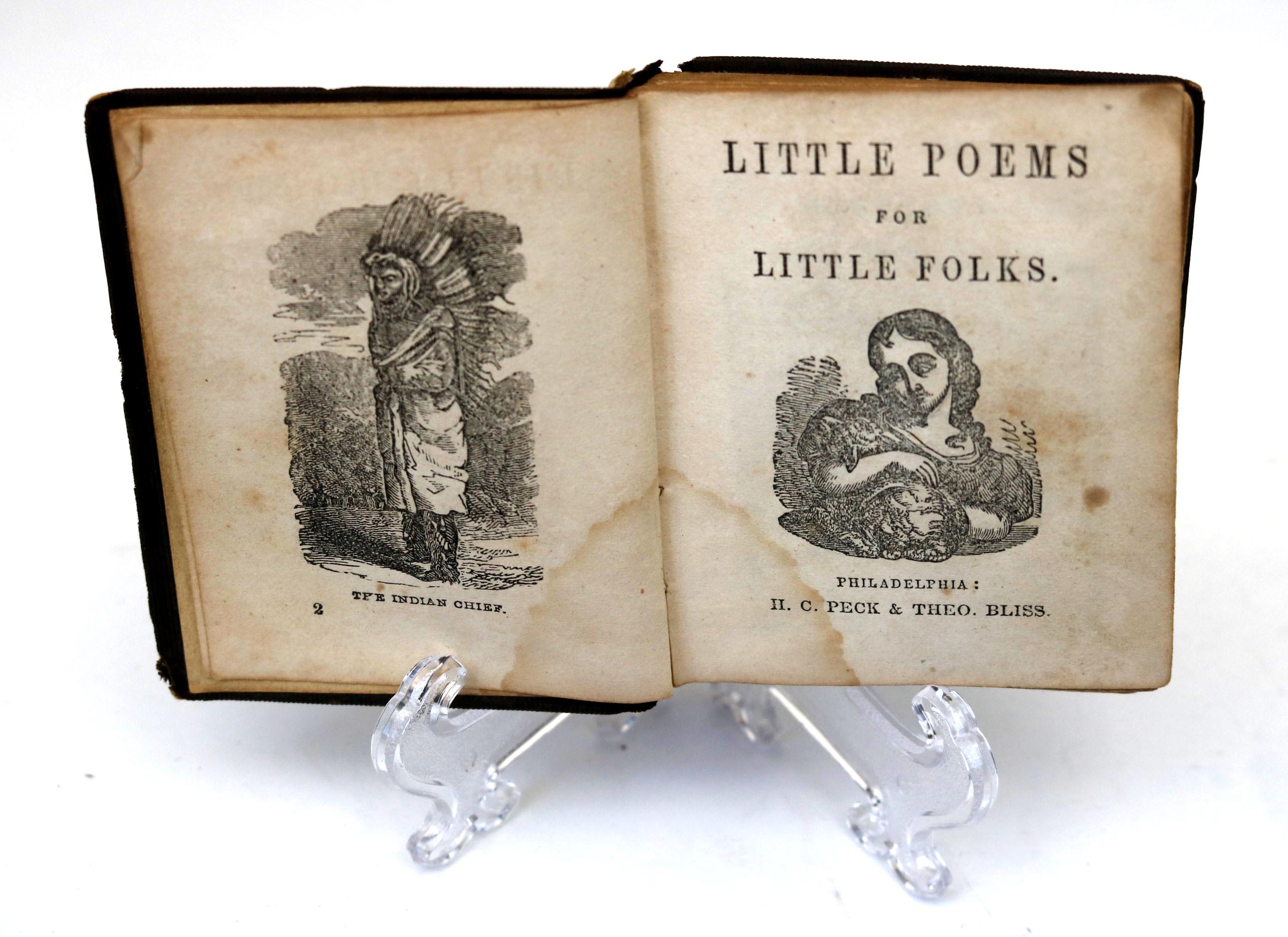 Collection of Antique Miniature Books