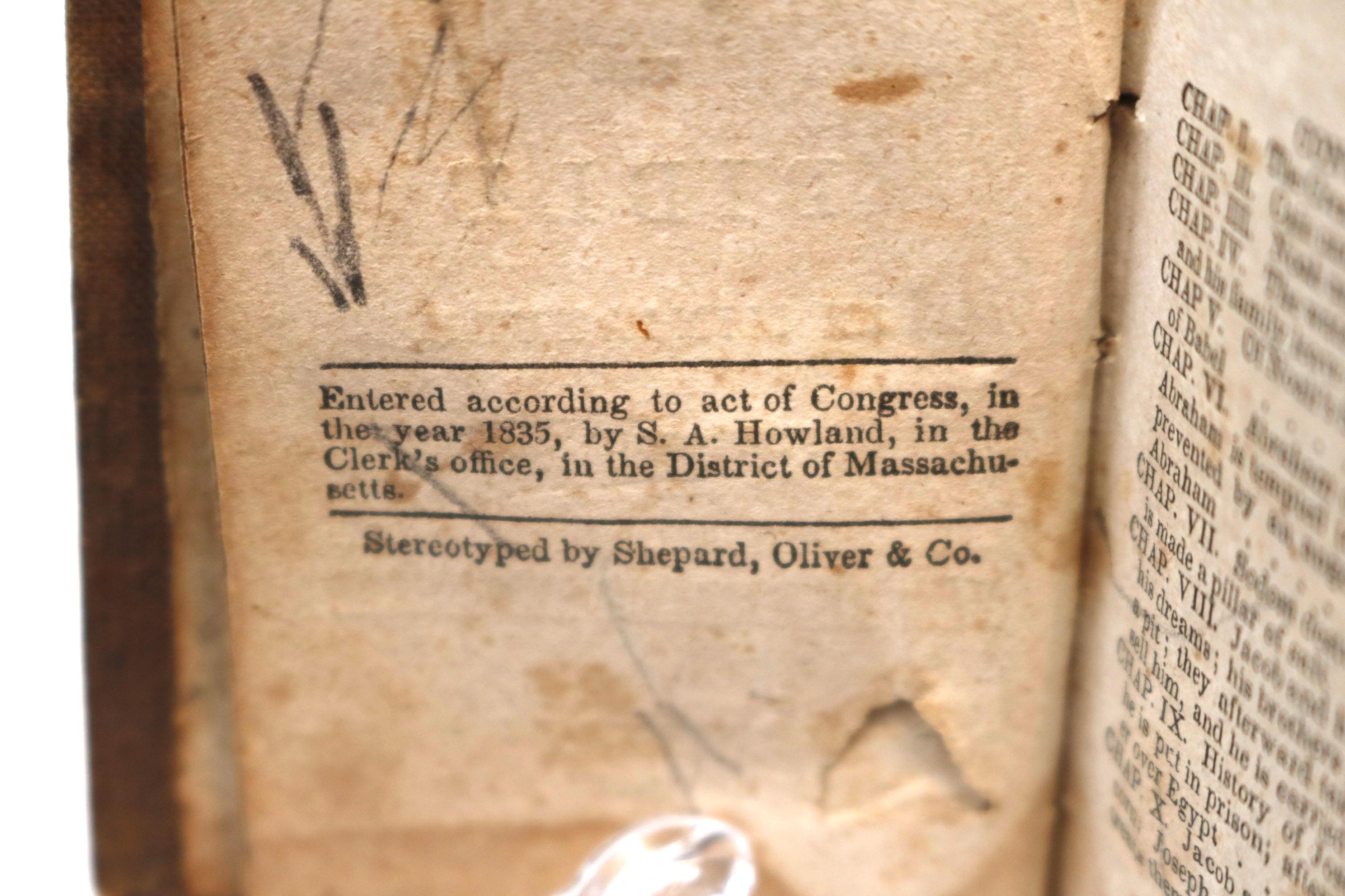 Collection of Antique Miniature Books