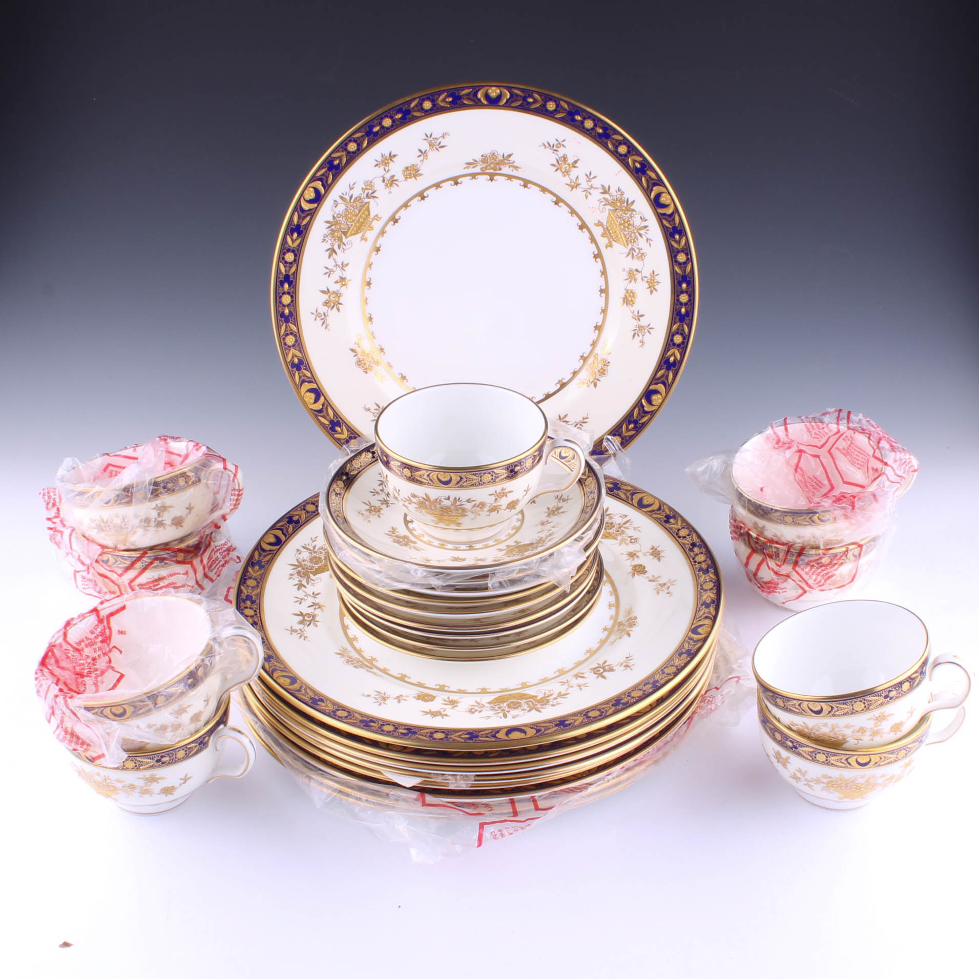 Assortment of Minton Dynasty China