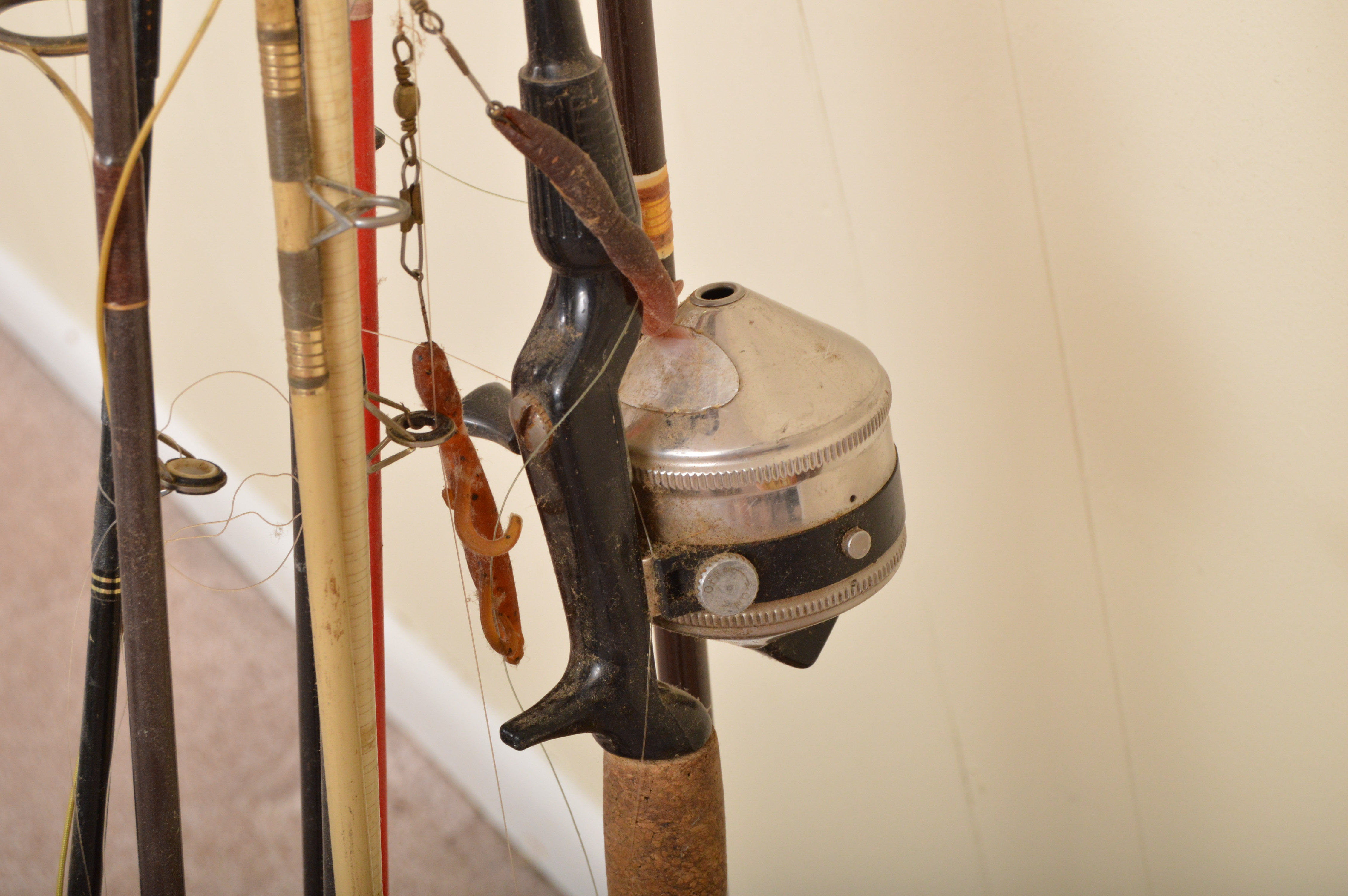 Fishing Poles and Tackle Boxes