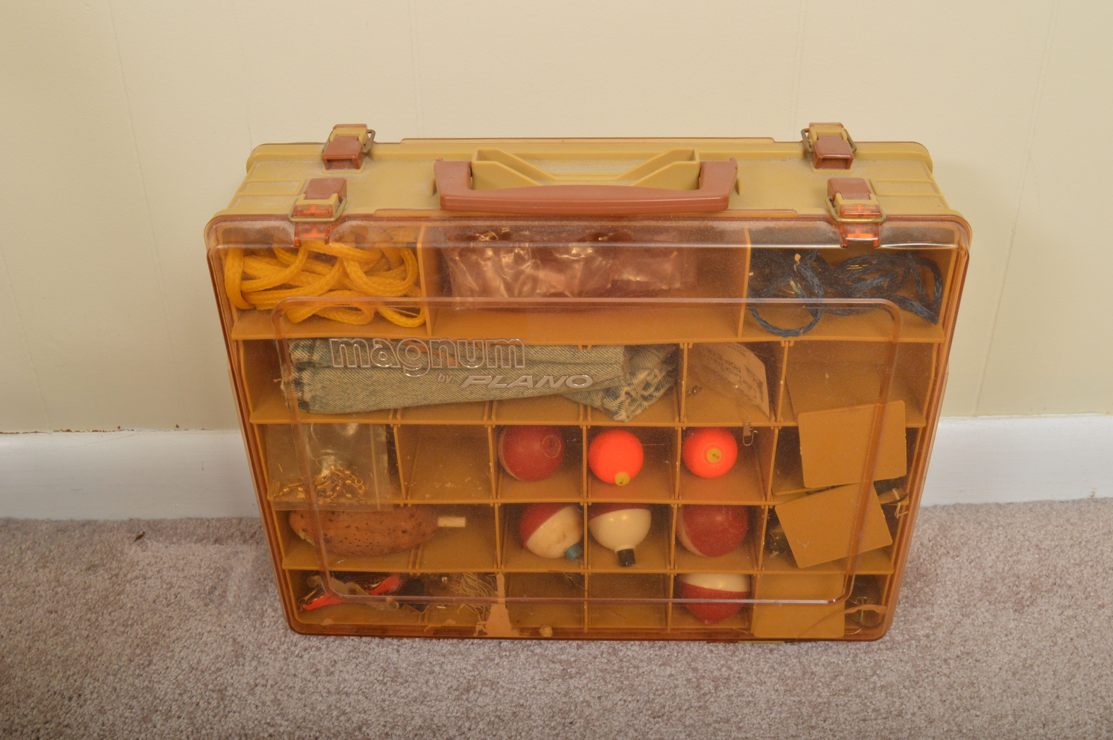 Fishing Poles and Tackle Boxes