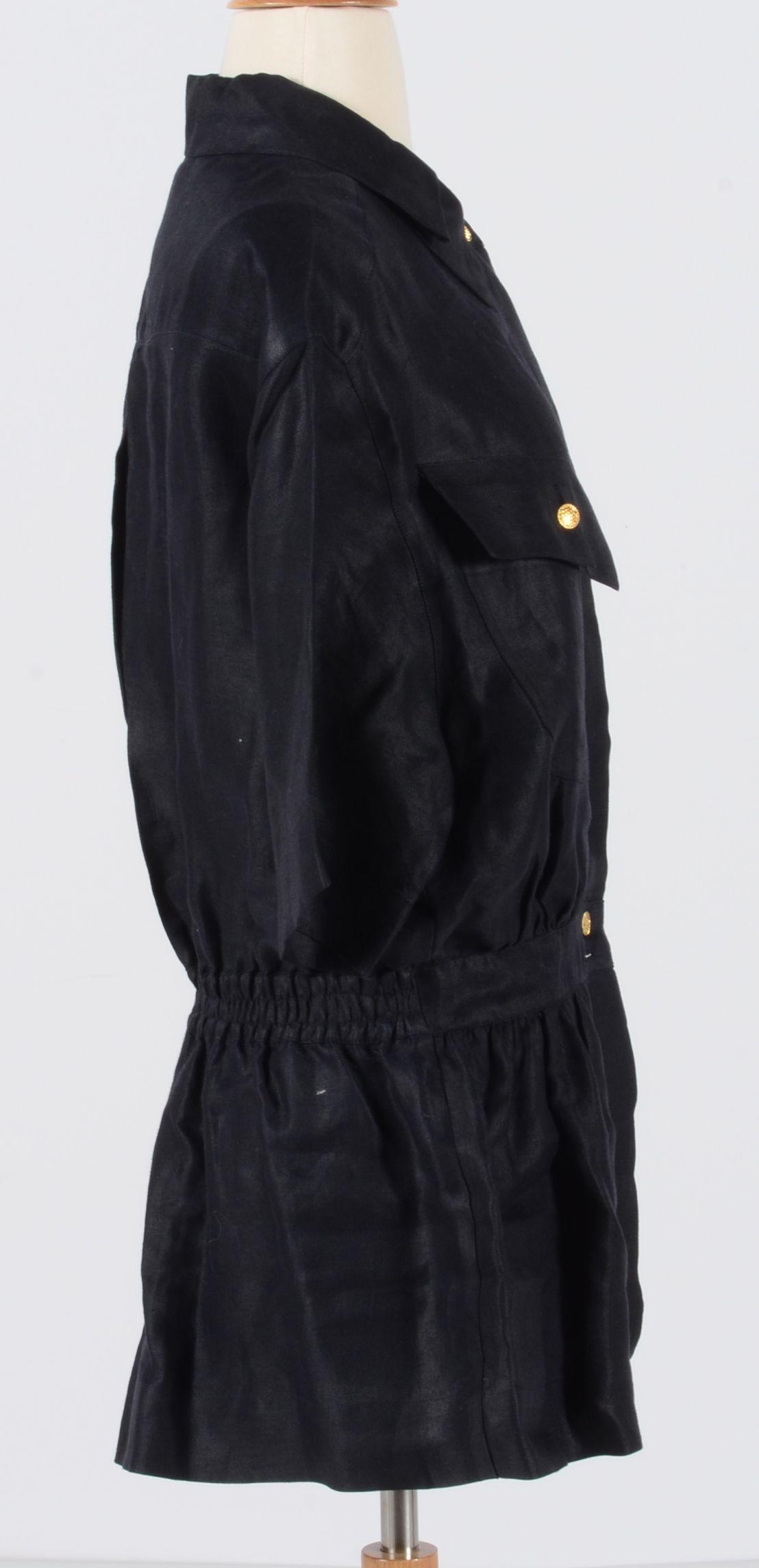 1990s Chanel Peplum Shirt