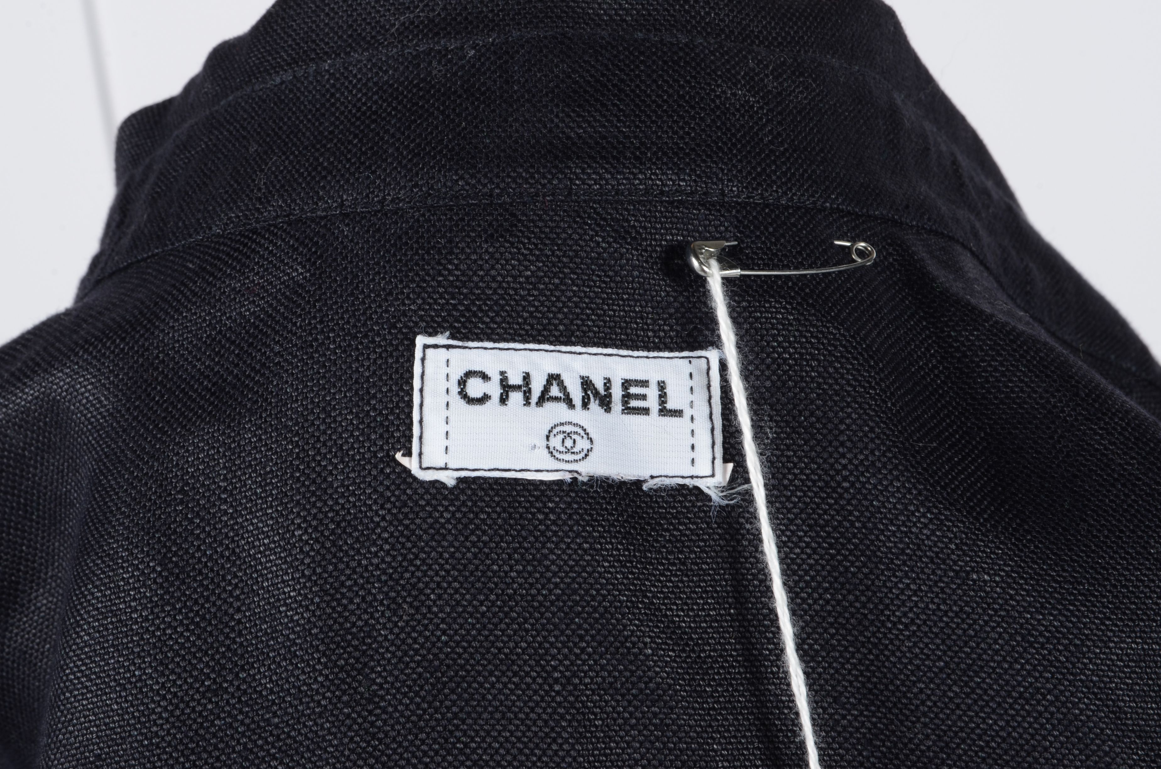 1990s Chanel Peplum Shirt