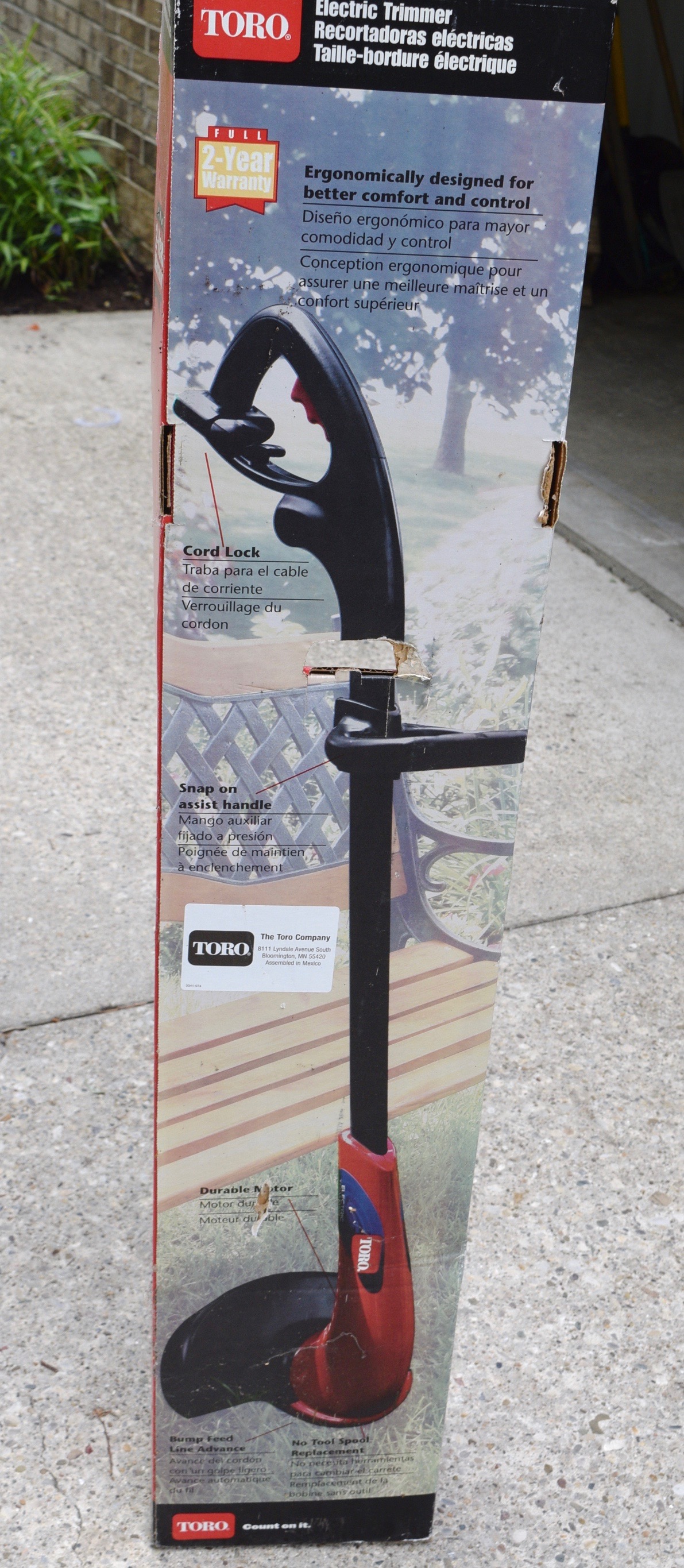 Toro Electric Trimmer and Black & Decker Hedge Trimmer