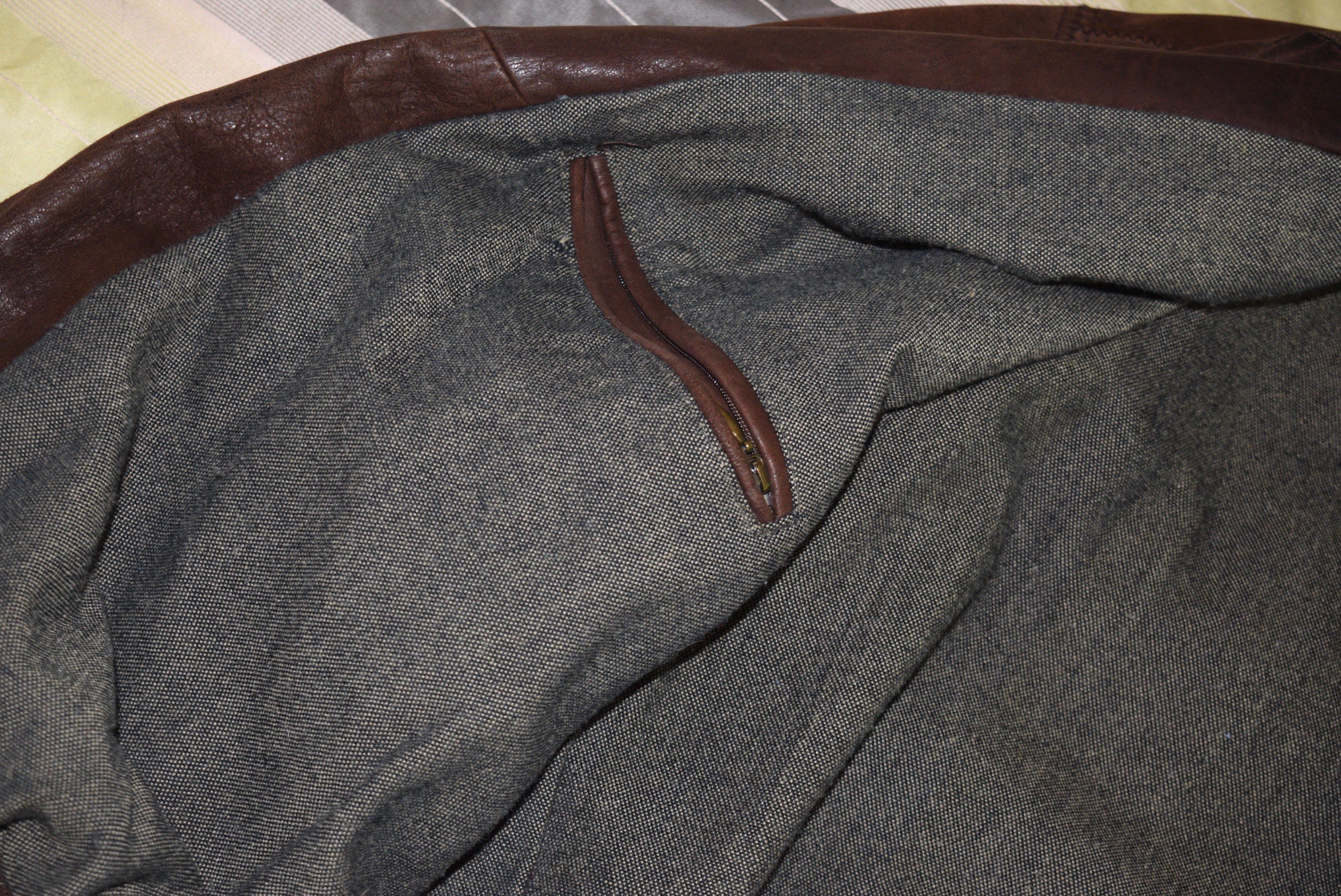 Abrams Brown Leather Jacket