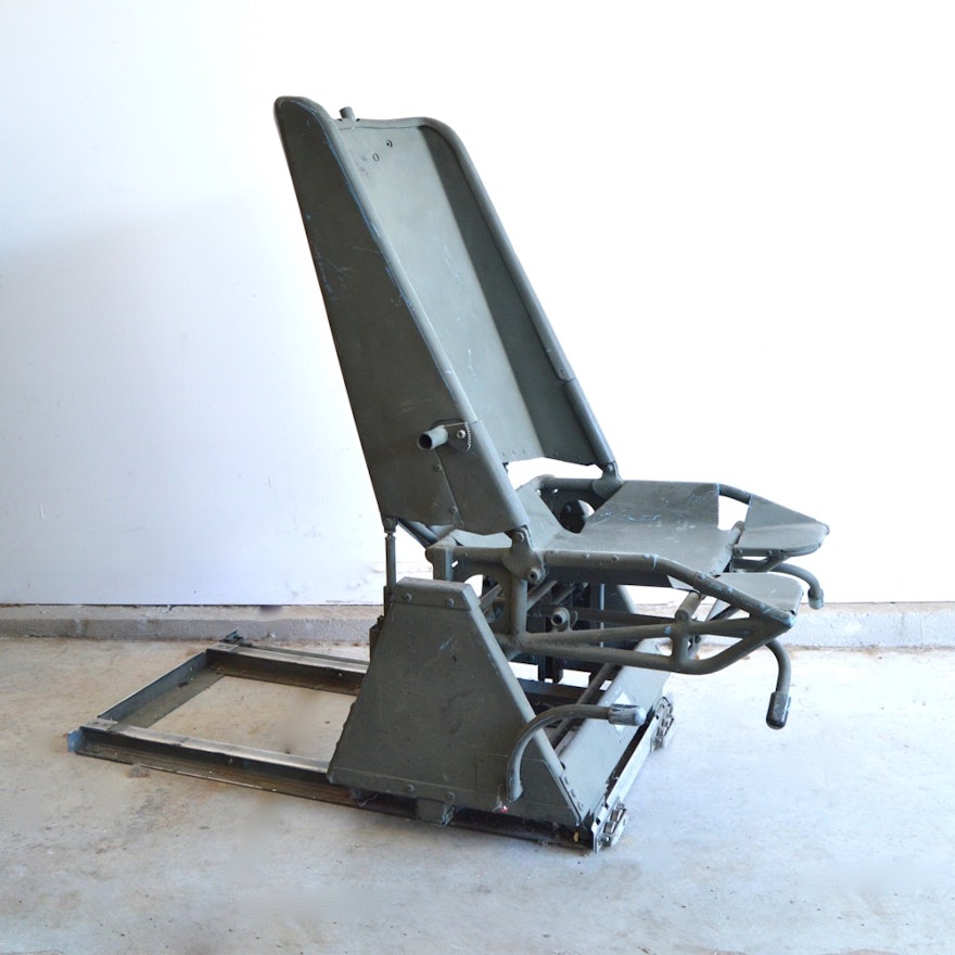 Vintage Burns Aero Seat Co. Pilot Chair