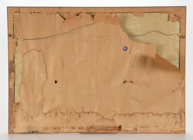 Ernest C. Rost Antique Drypoint Etching "The Old Elm Road"