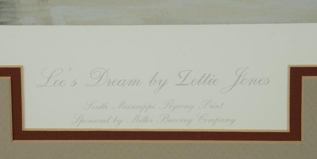 Lettie Jones Signed Limited Edition Print "Lee's Dream"