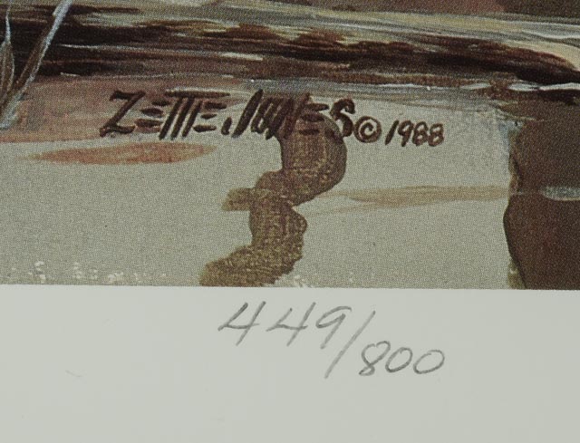 Lettie Jones Signed Limited Edition Print "Lee's Dream"