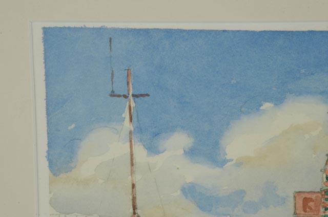 Richard Callingham Watercolor of Atlantis Paradise Island Resort