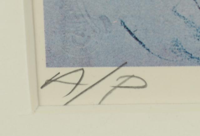 Kamil Kubik Signed Artist's Proof Offset Lithograph