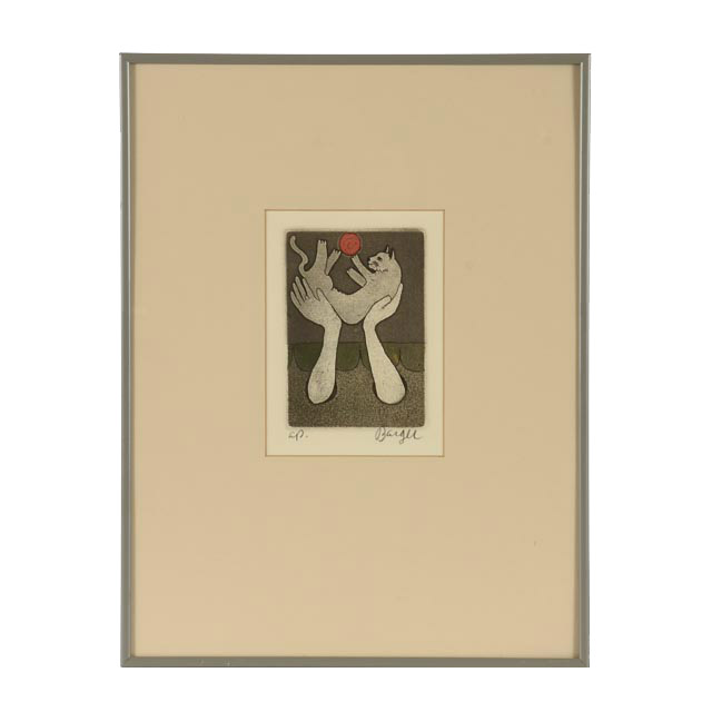 Peter Barger Artist's Proof Aquatint Etching