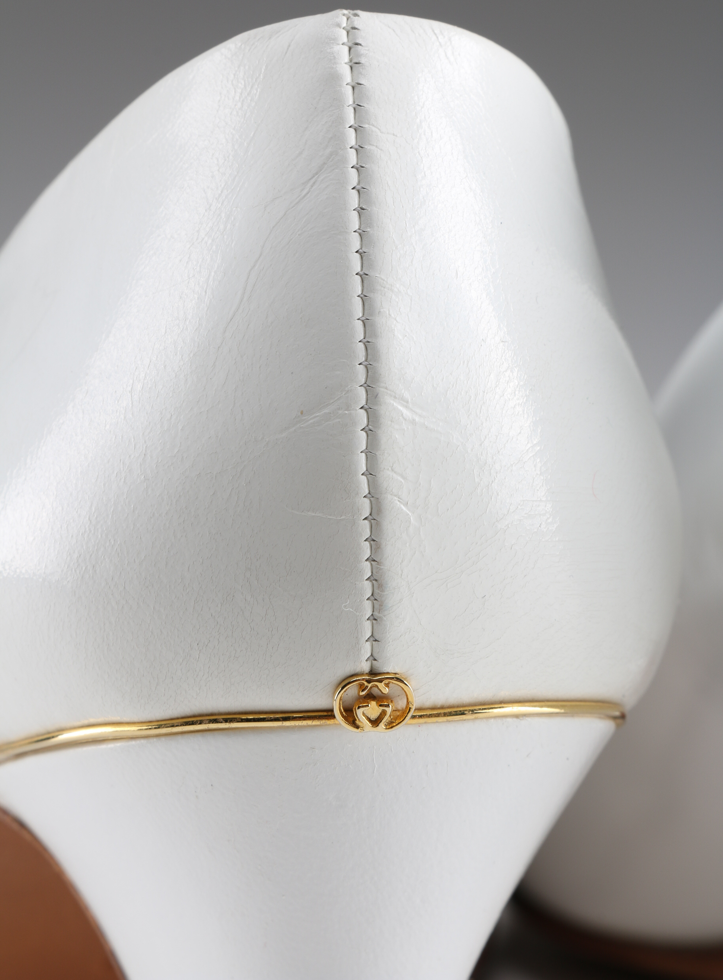 Pair of Vintage Gucci Leather Pumps