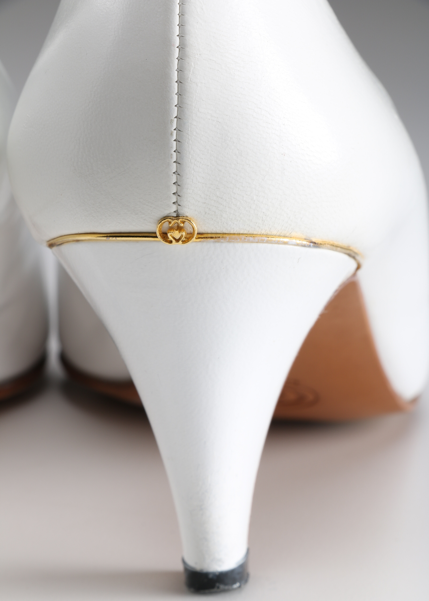 Pair of Vintage Gucci Leather Pumps