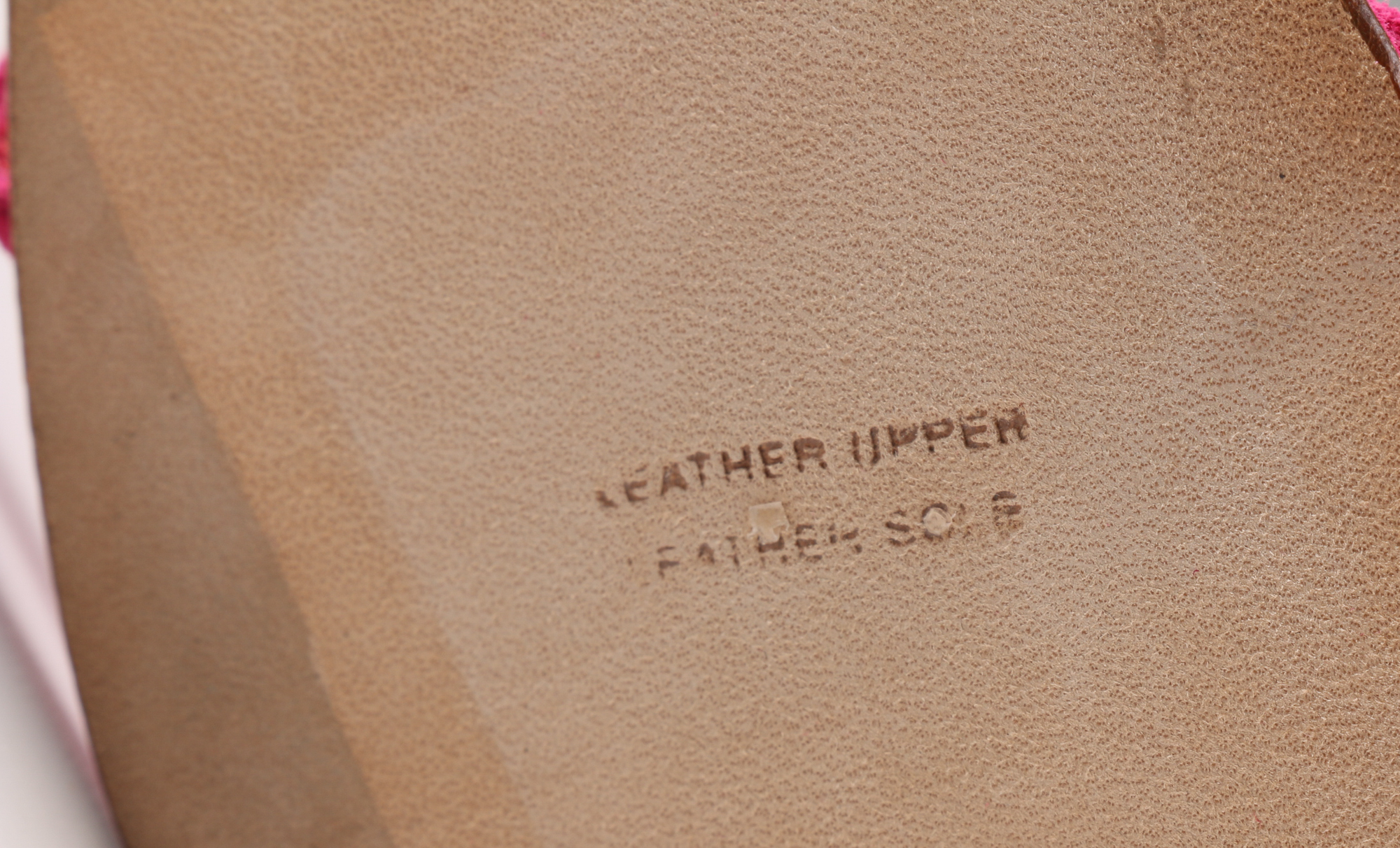 Manolo Blahnik Fuschia Suede Slingback Heels