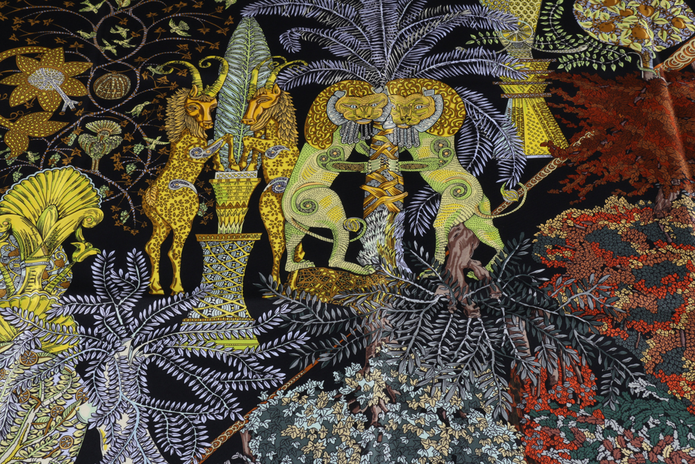 Hermès "Les Legendes de L'Arbre" Scarf