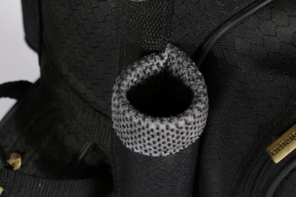 Mizuno Golf Bag with Umbrellas and Nike Air "Verdana Last" Golf Shoes