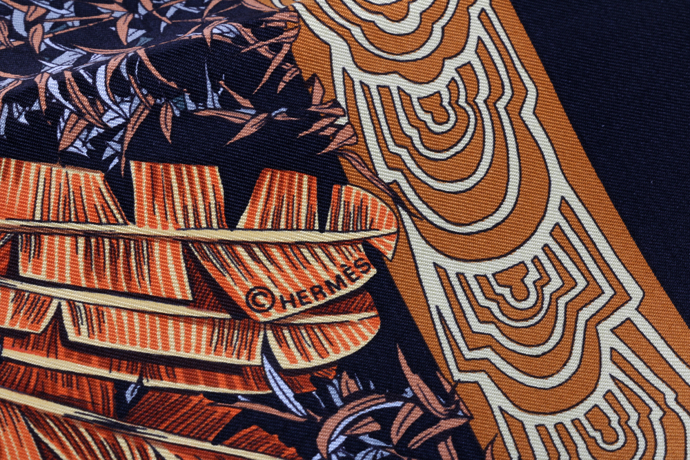 Hermès "Les Legendes de L'Arbre" Scarf
