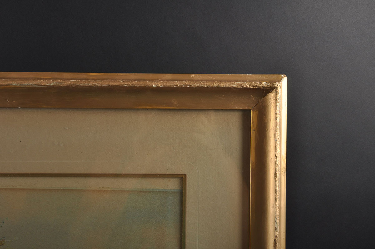 Original Watercolor Landscape by C.H. Compton