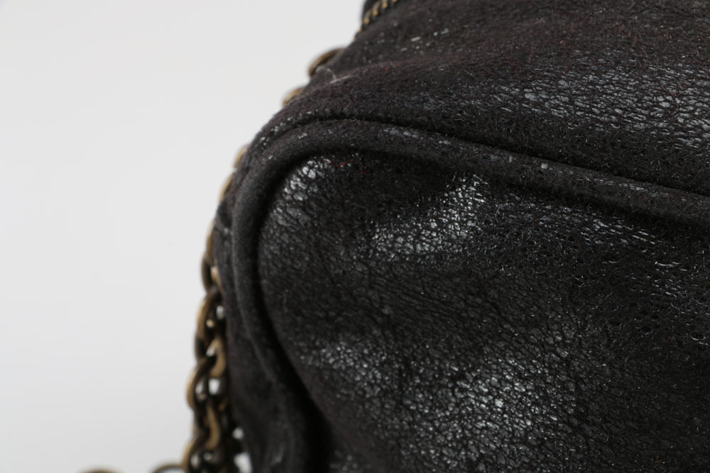 Stella McCartney Printed Black Vegan Leather Bag