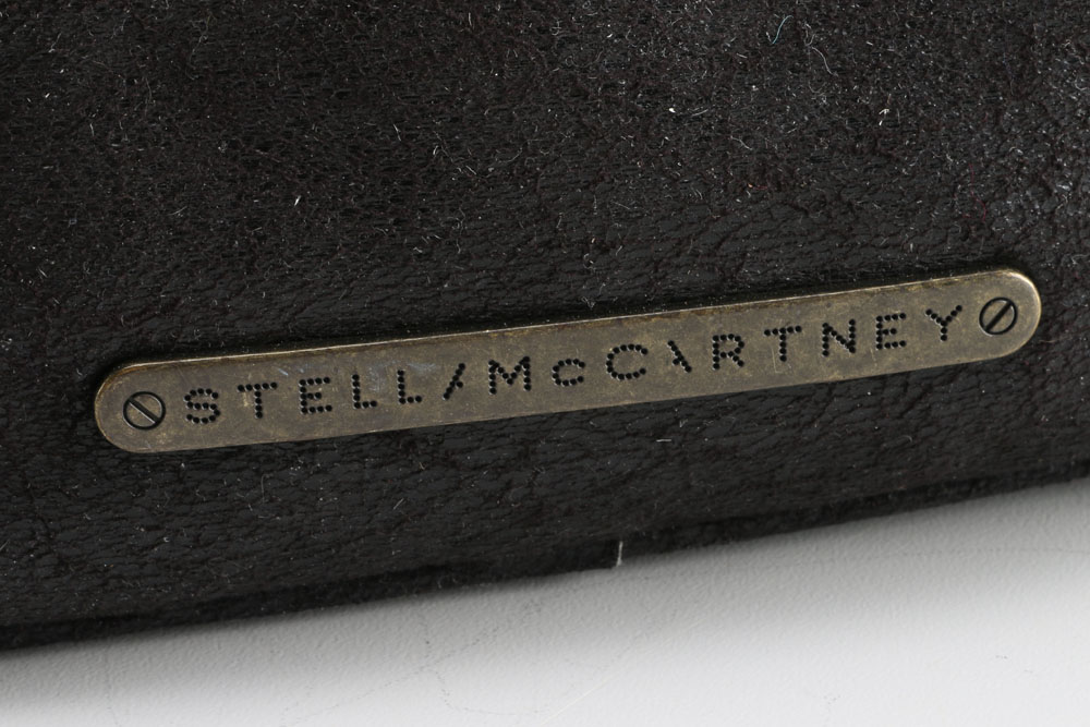 Stella McCartney Printed Black Vegan Leather Bag