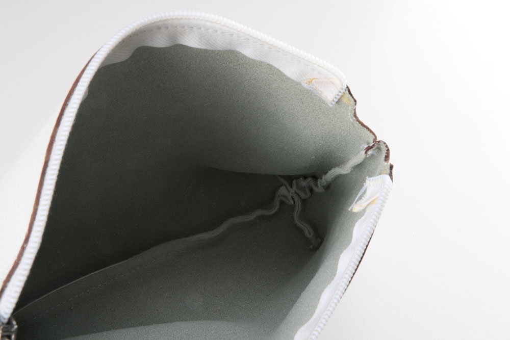 Max Mara White Leather Handbag