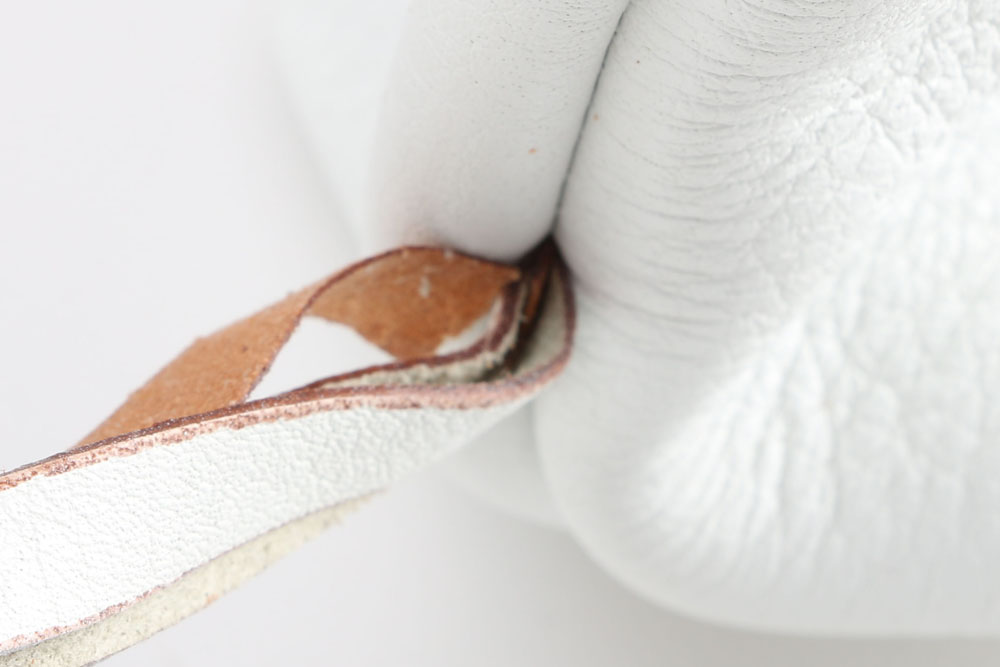 Max Mara White Leather Handbag