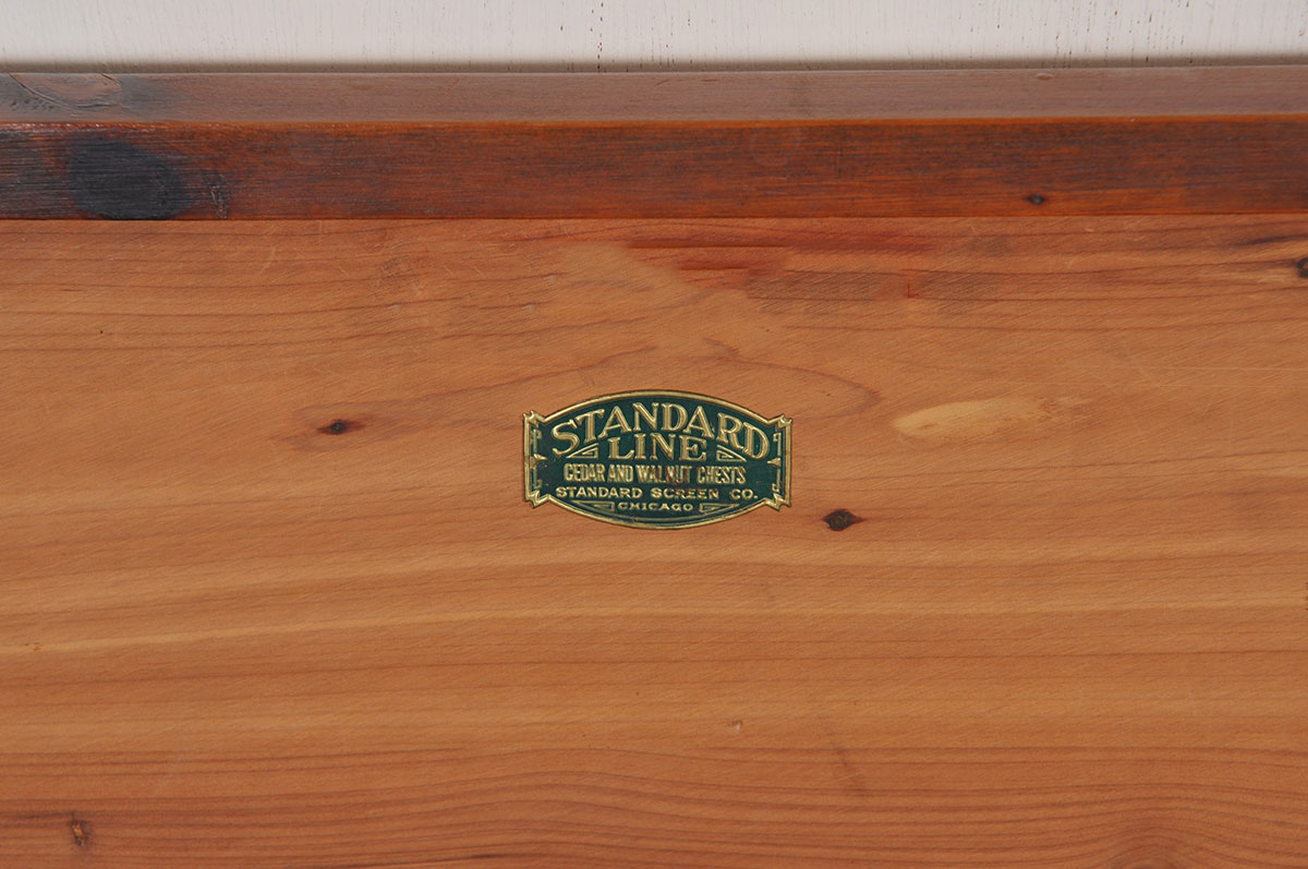 Standard Line Cedar Chest with Copper Straps