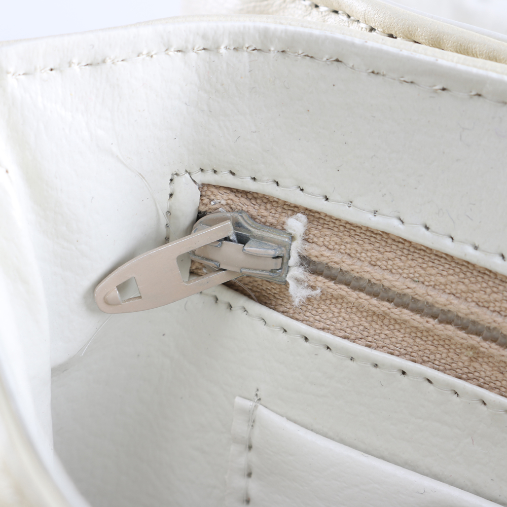 Vintage Lederer de Paris Woven Leather Shoulder Bag