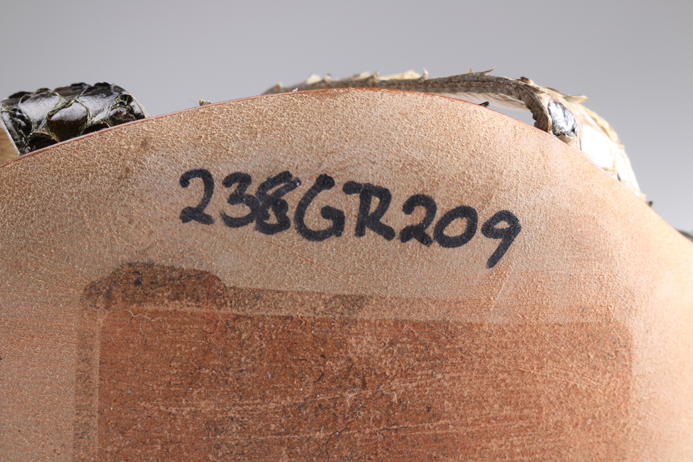 Oscar De La Renta Python Heels