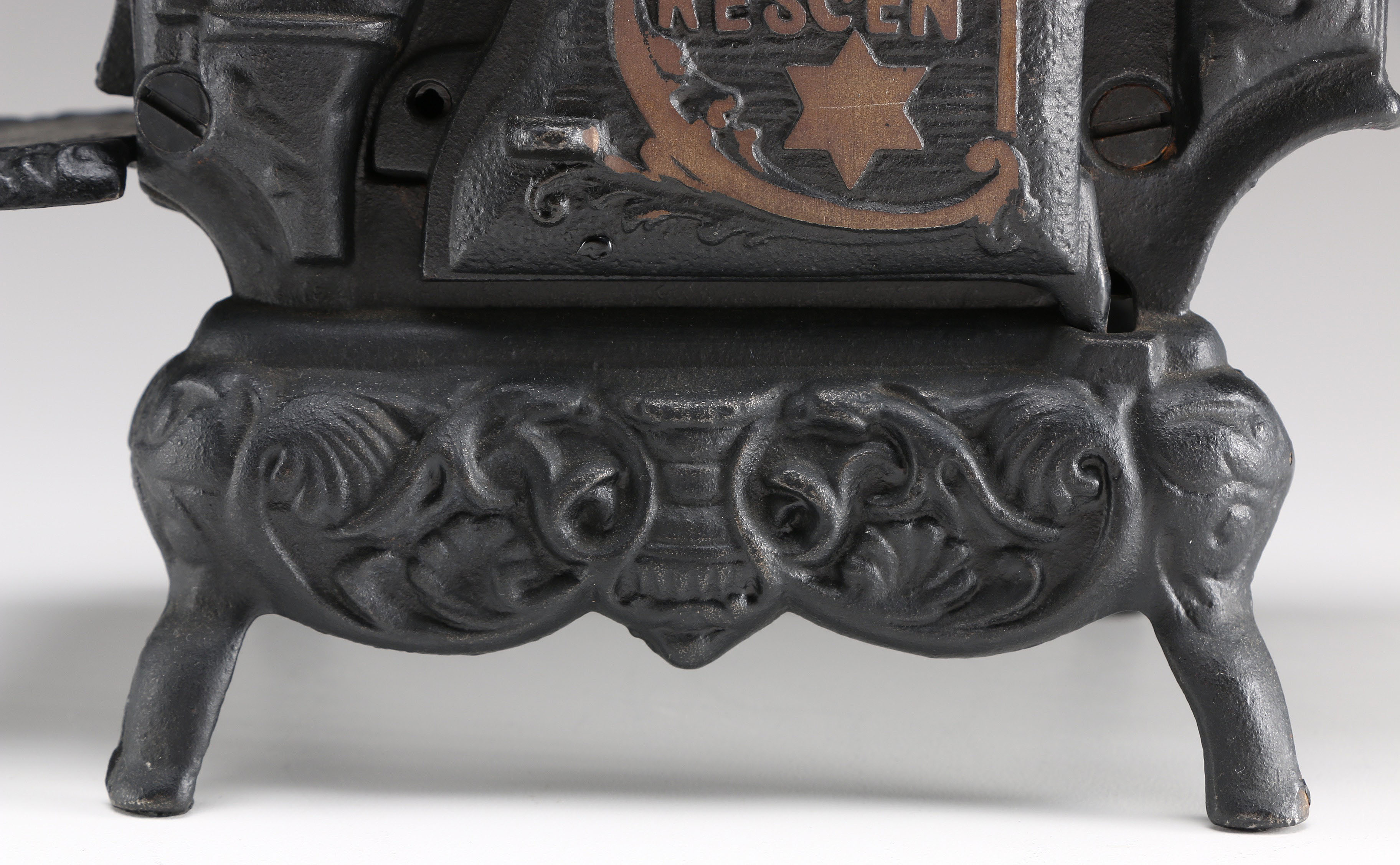 Vintage Toy Cast Iron Stove Set