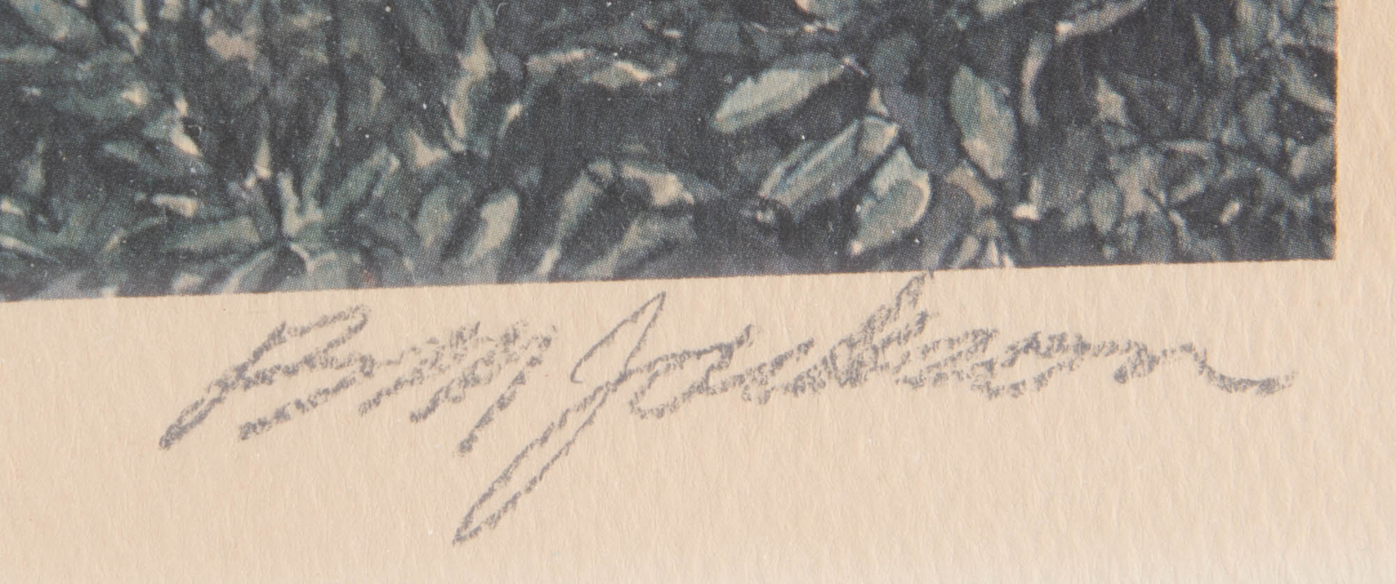 B.M. Jackson Signed "Menemsha View" Print After Watercolor