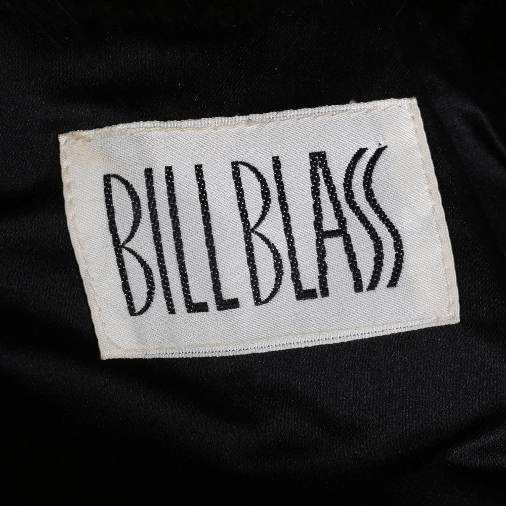 Bill Blass Animal Print Calf Hair Coat