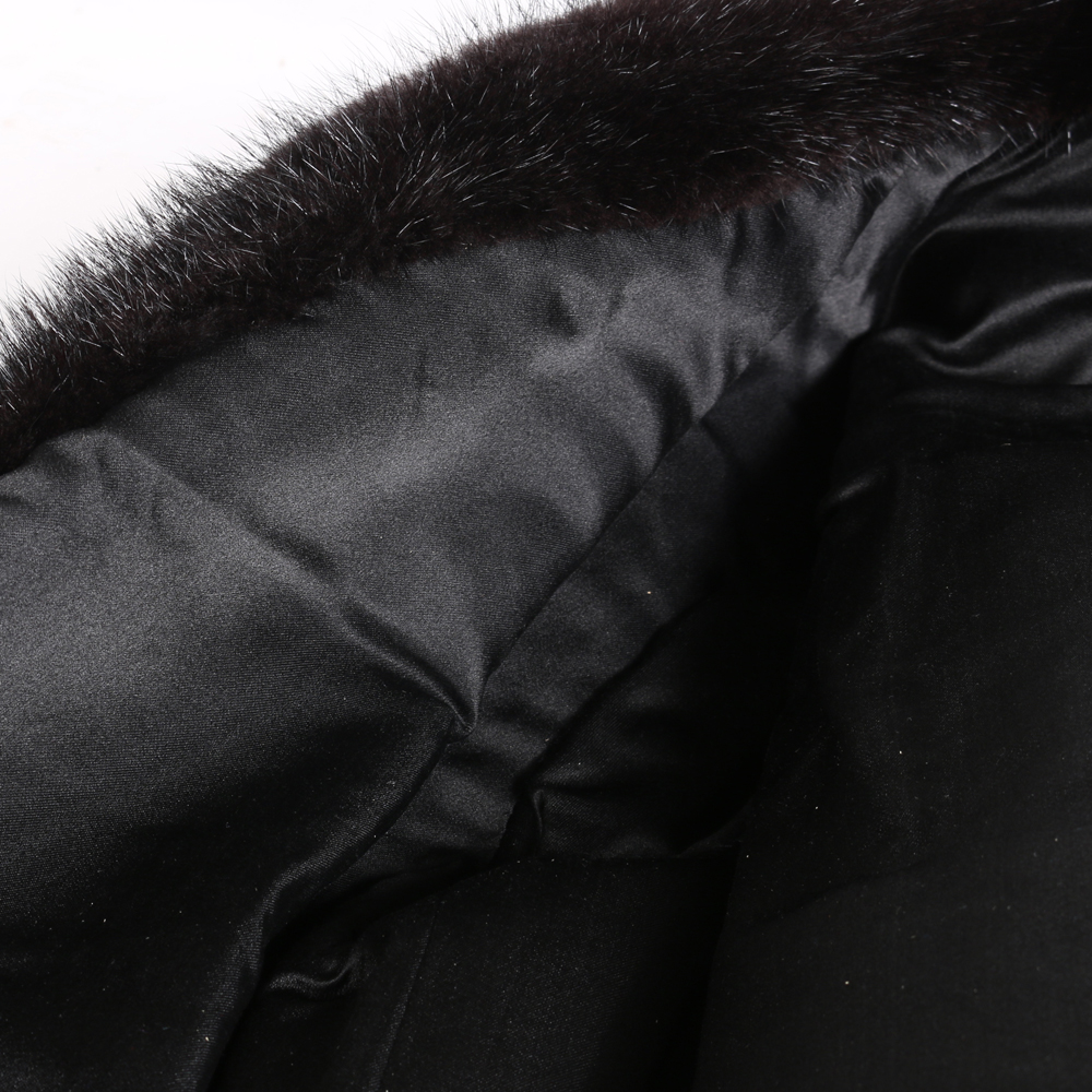 Bill Blass Animal Print Calf Hair Coat