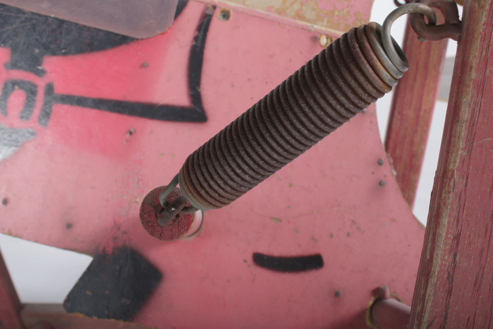 Vintage Wooden Decorative Bouncing Rocking Horse