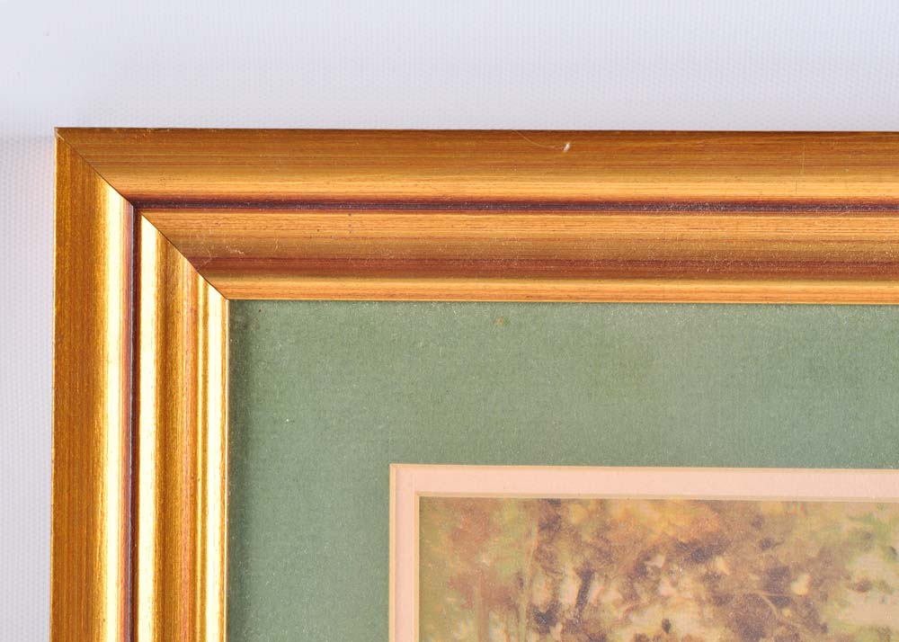 Percy Moran Print of George Washington at Mount Vernon